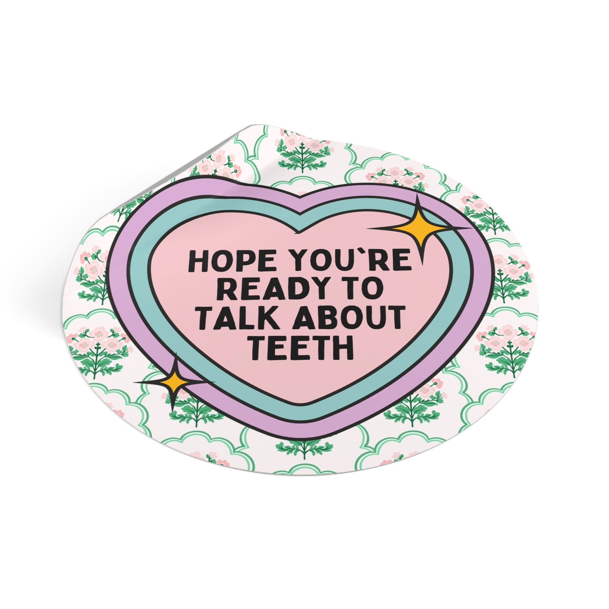 Silly Dentist Sticker - Opal and June