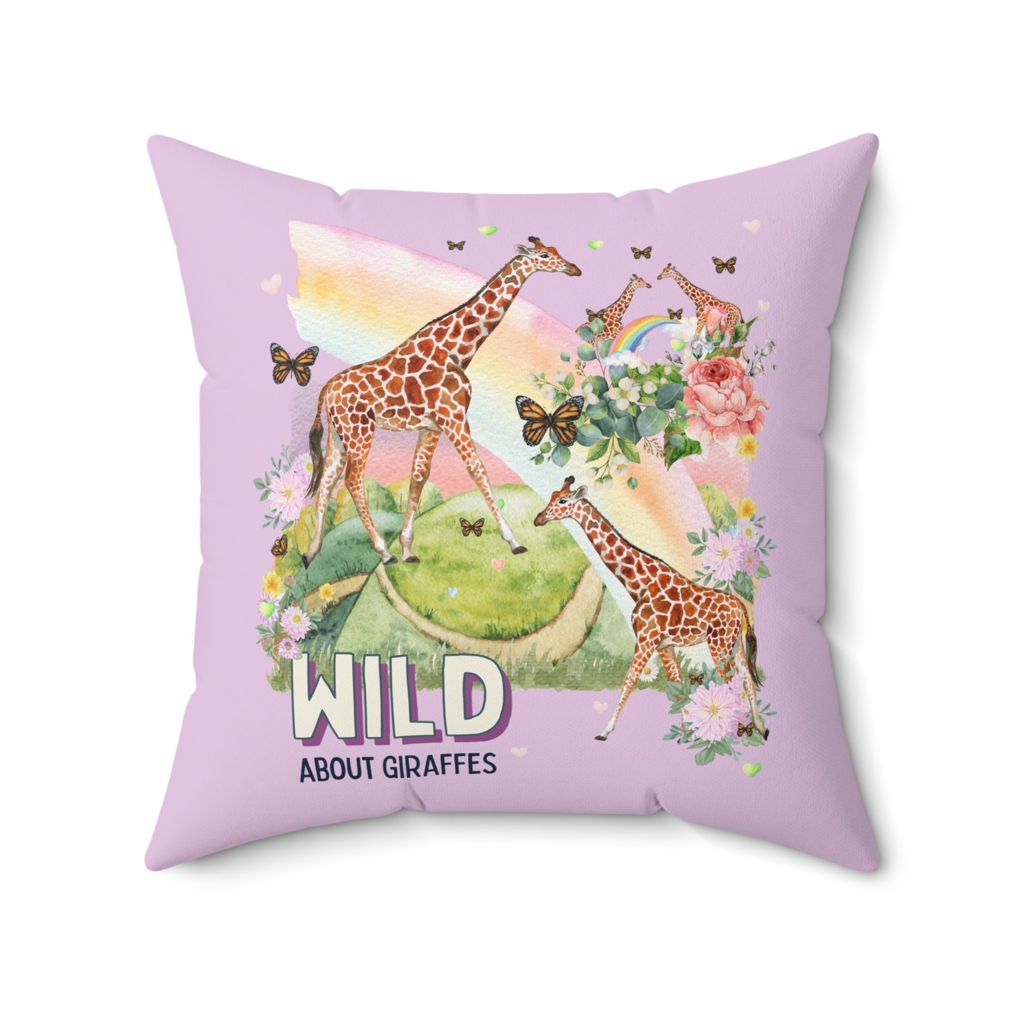 Silly Giraffe Pillow - Opal and June