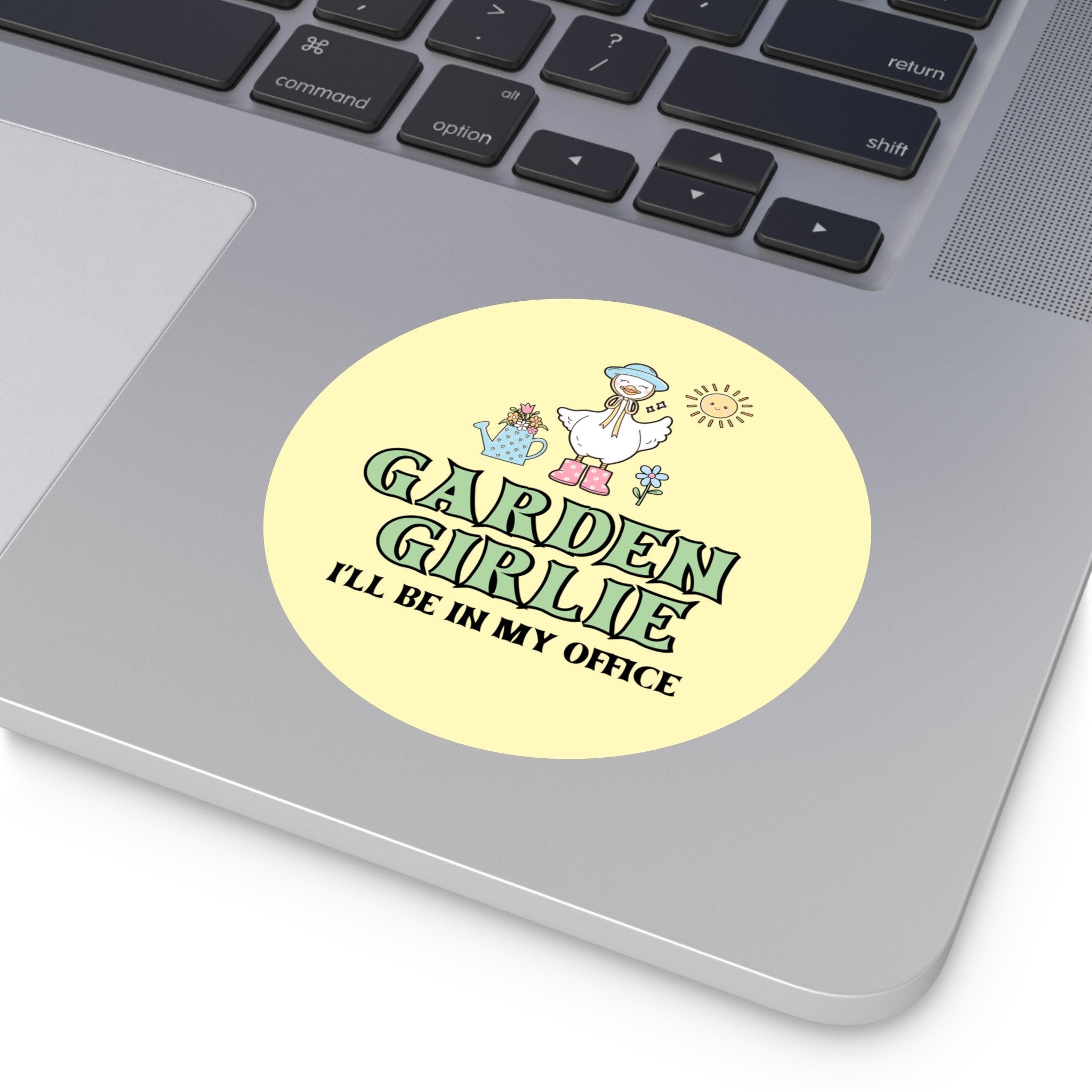 Silly Goose Gardening Sticker - Opal and June