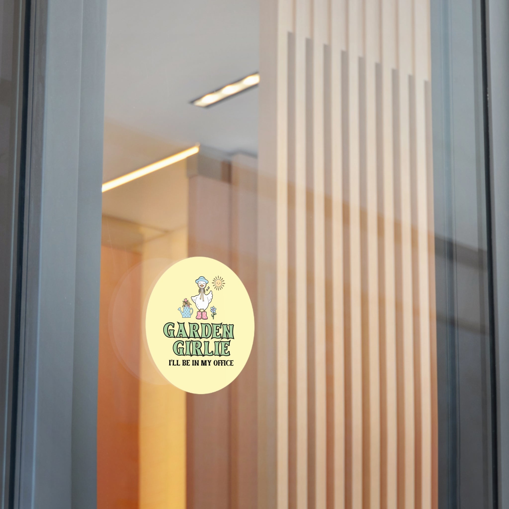 Silly Goose Gardening Sticker - Opal and June