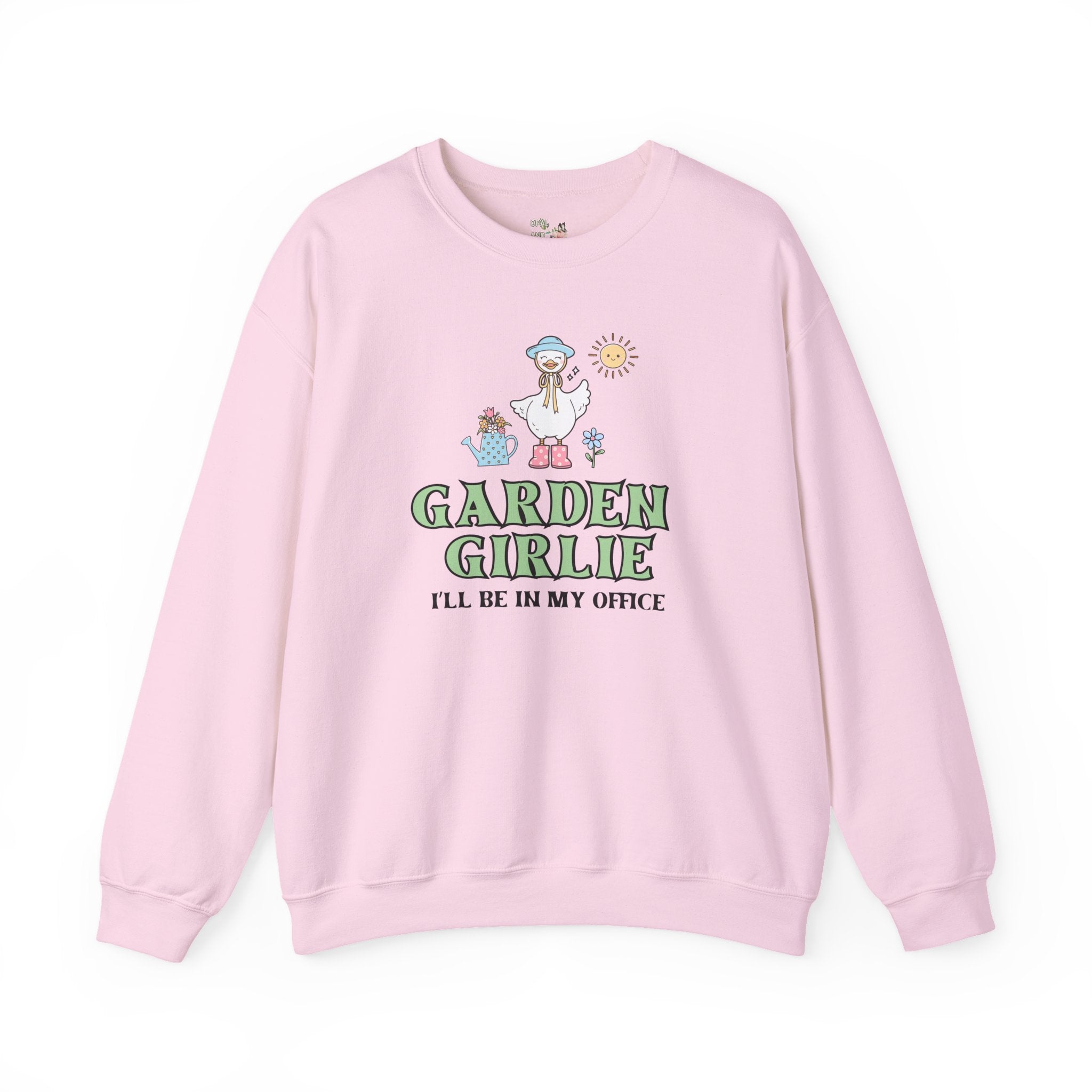 Silly Goose Gardening Sweatshirt with 90s Aesthetic: Garden Girlie, I'll Be In My Office, Cut Flower Gardener or Flower Farmer Shirt for Mom - Opal and June