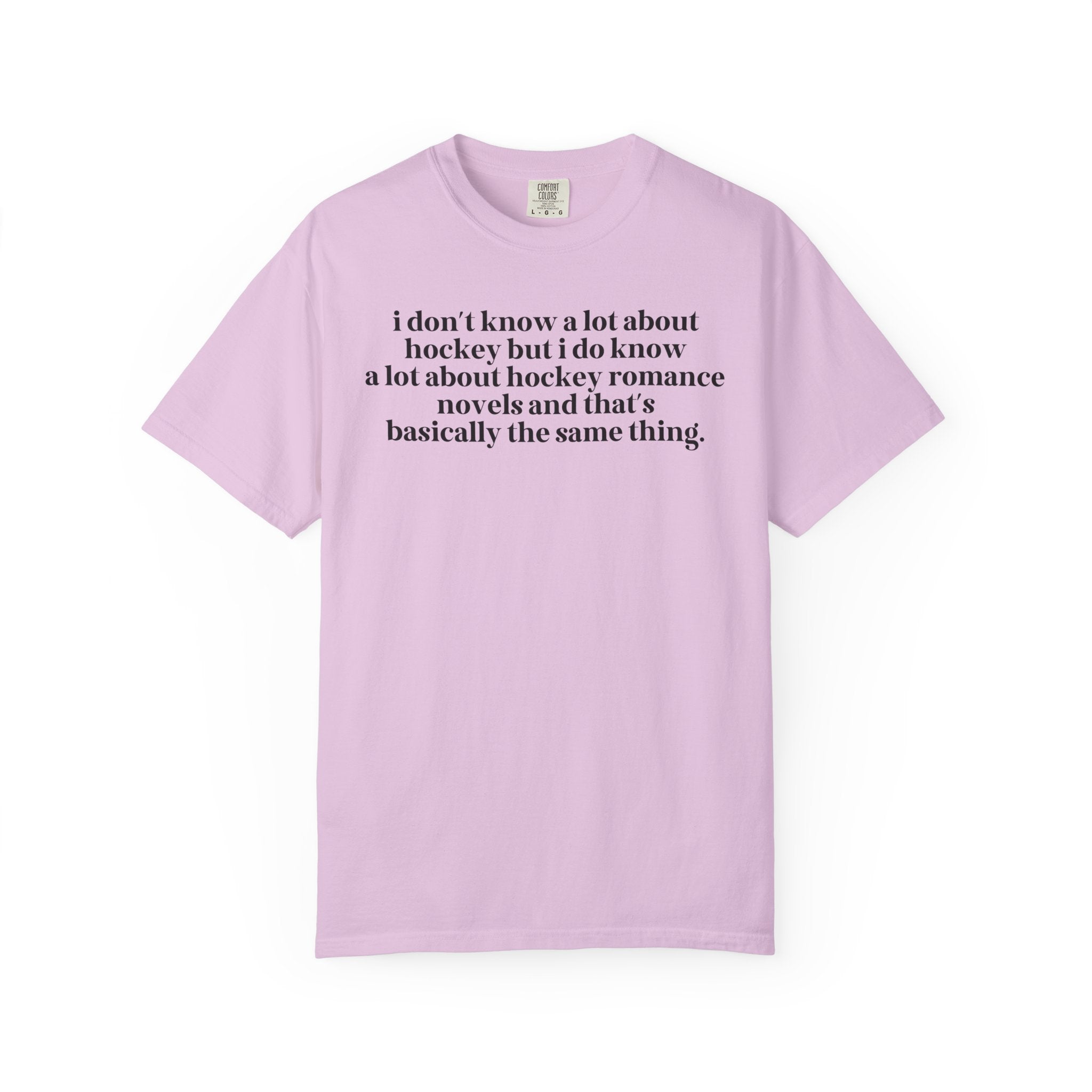 Silly Hockey Romance Reader Tee Shirt - Opal and June