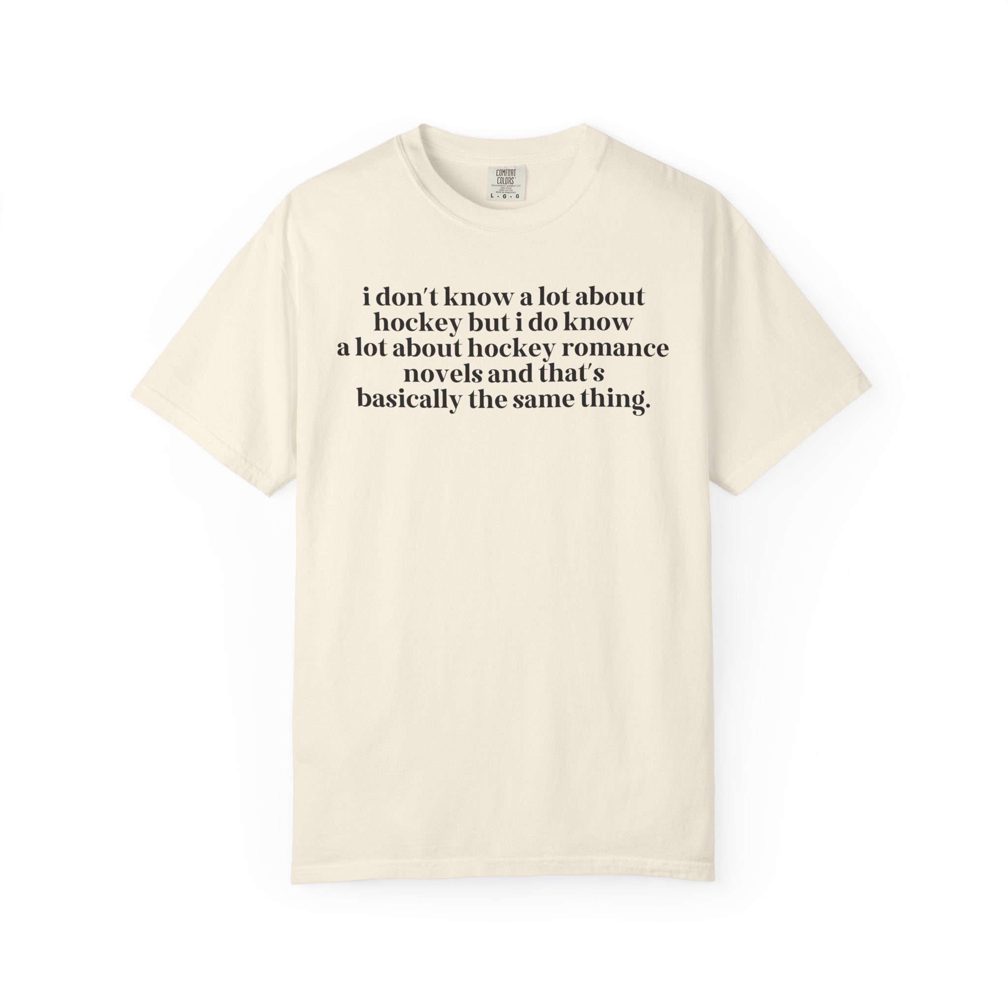 Silly Hockey Romance Reader Tee Shirt - Opal and June