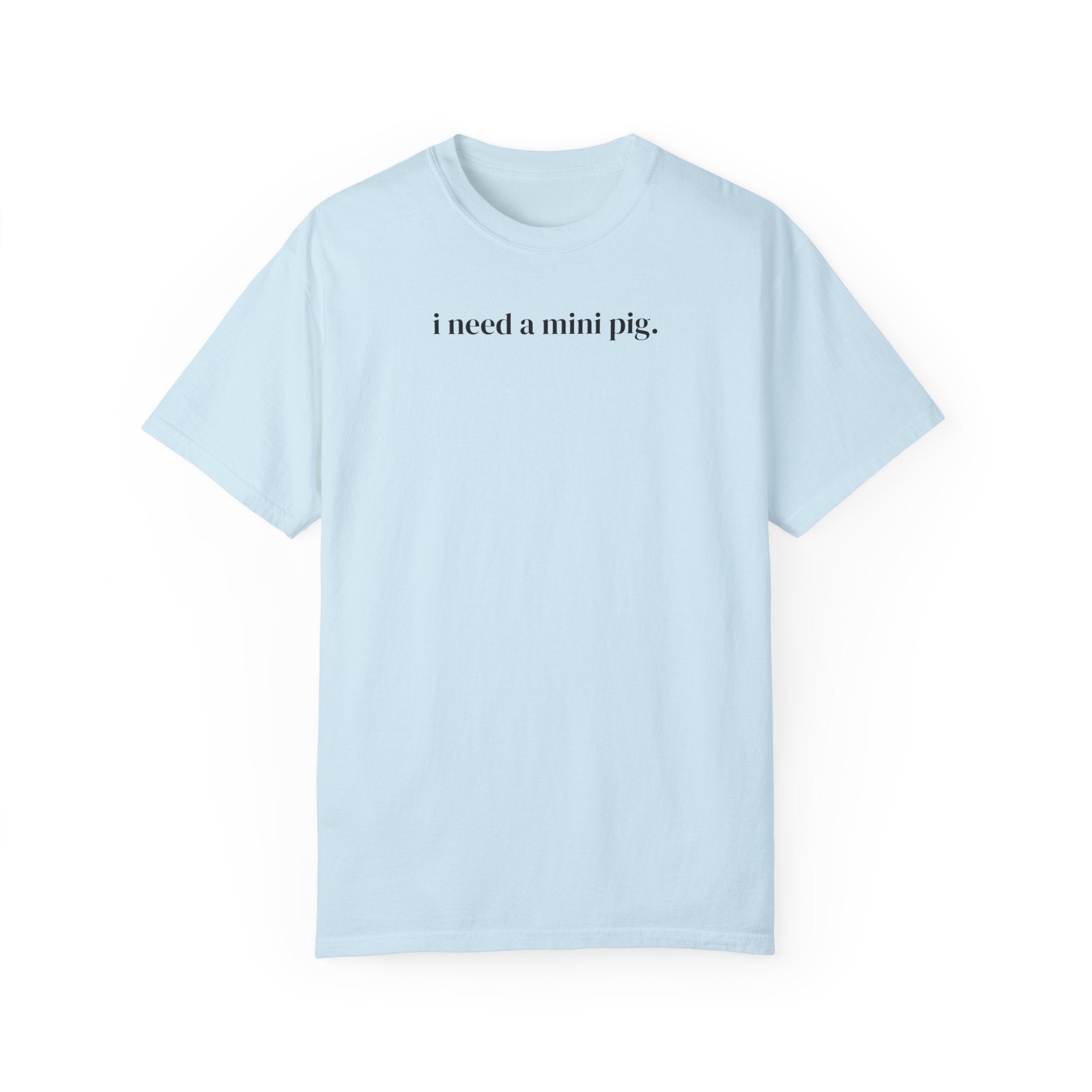 Silly Mini Pig Tee Shirt for Daughter Who Wants a Mini Pig, Funny Saying Animal Lover Shirt for Farmer, Gift for Friend Who Loves Mini Pigs - Opal and June