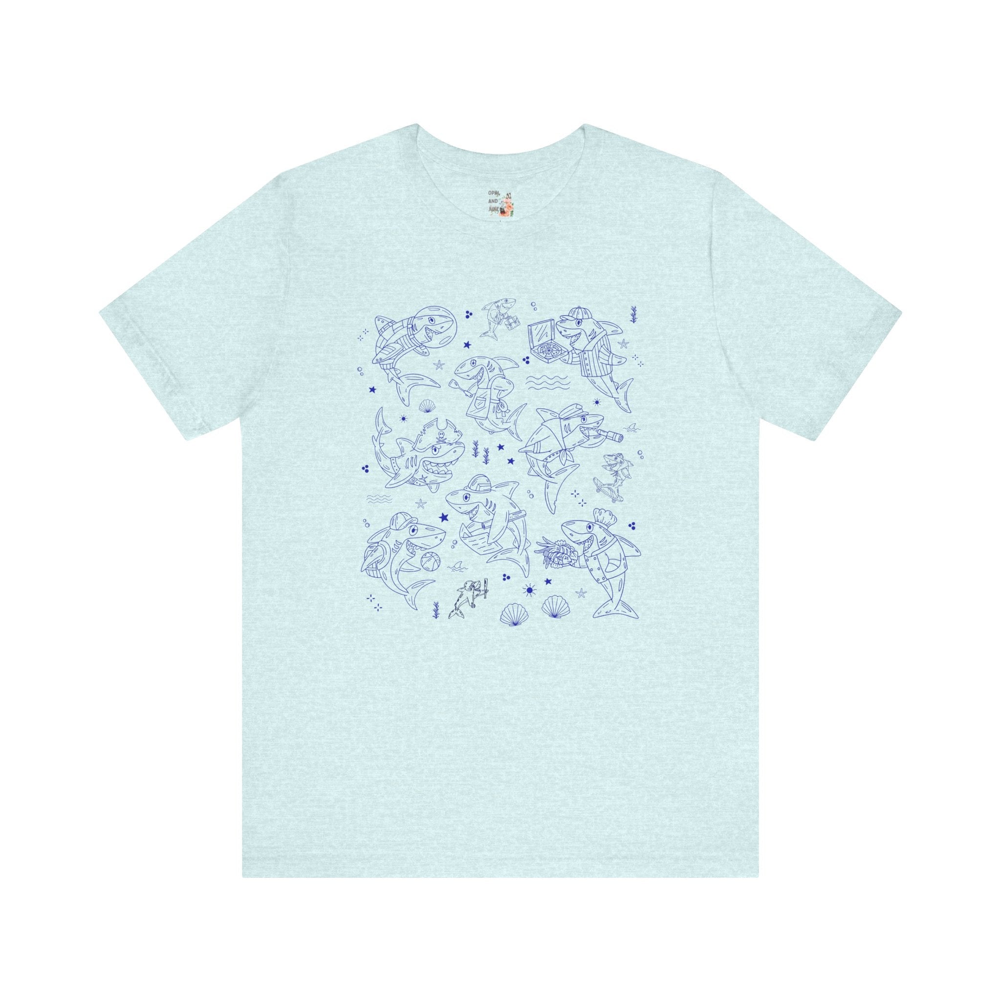 Silly Shark Shirt for Friend Who Loves Sharks - Opal and June