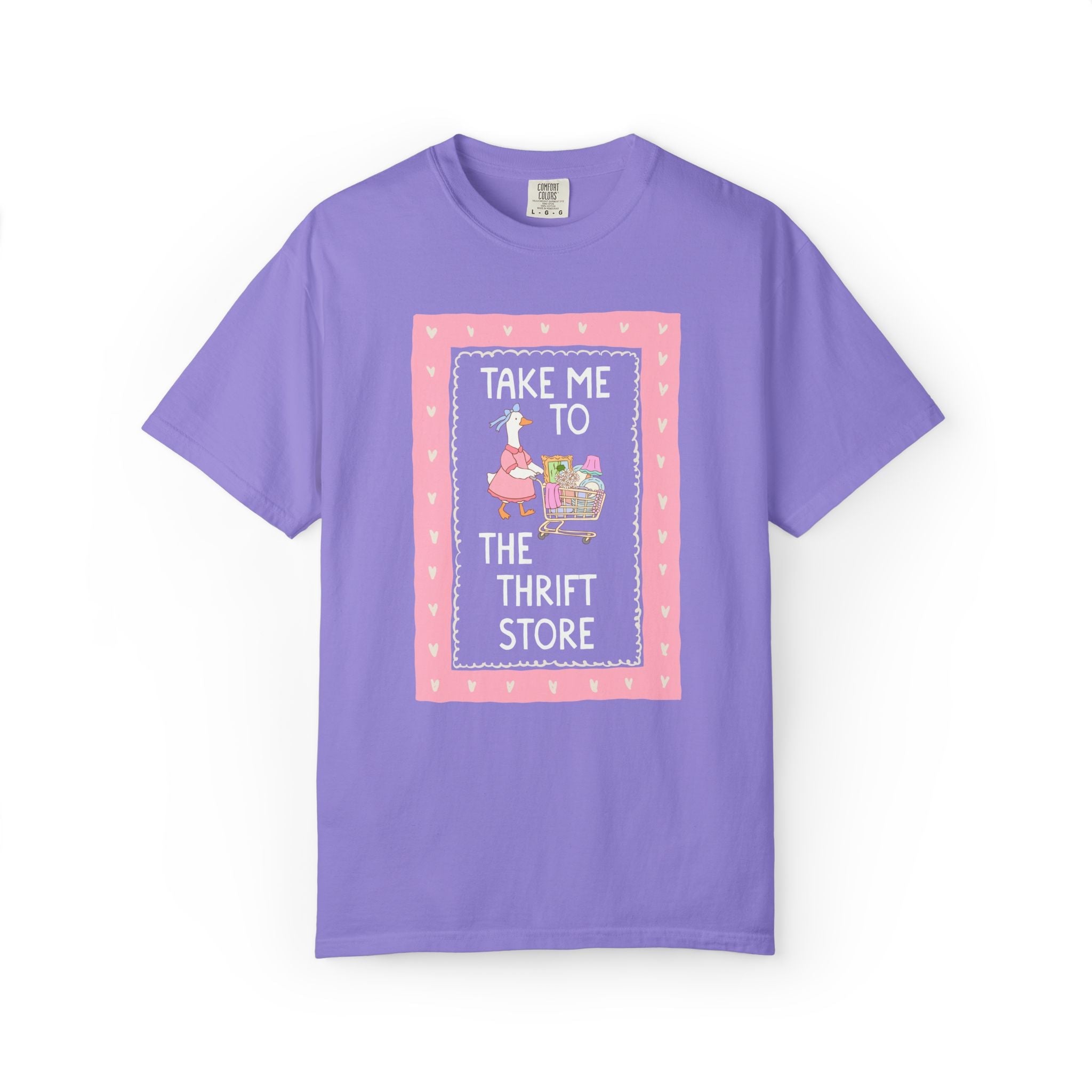 Silly Thrifting Tee Shirt: Take Me to the Thrift Store - Opal and June