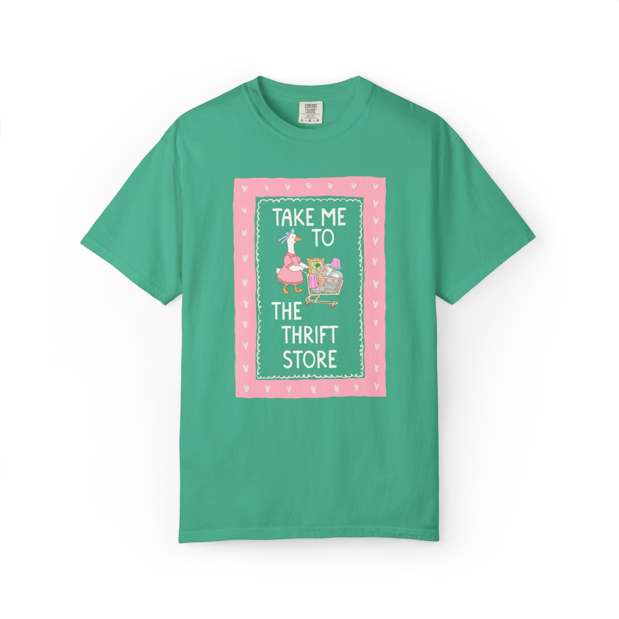 Silly Thrifting Tee Shirt: Take Me to the Thrift Store - Opal and June