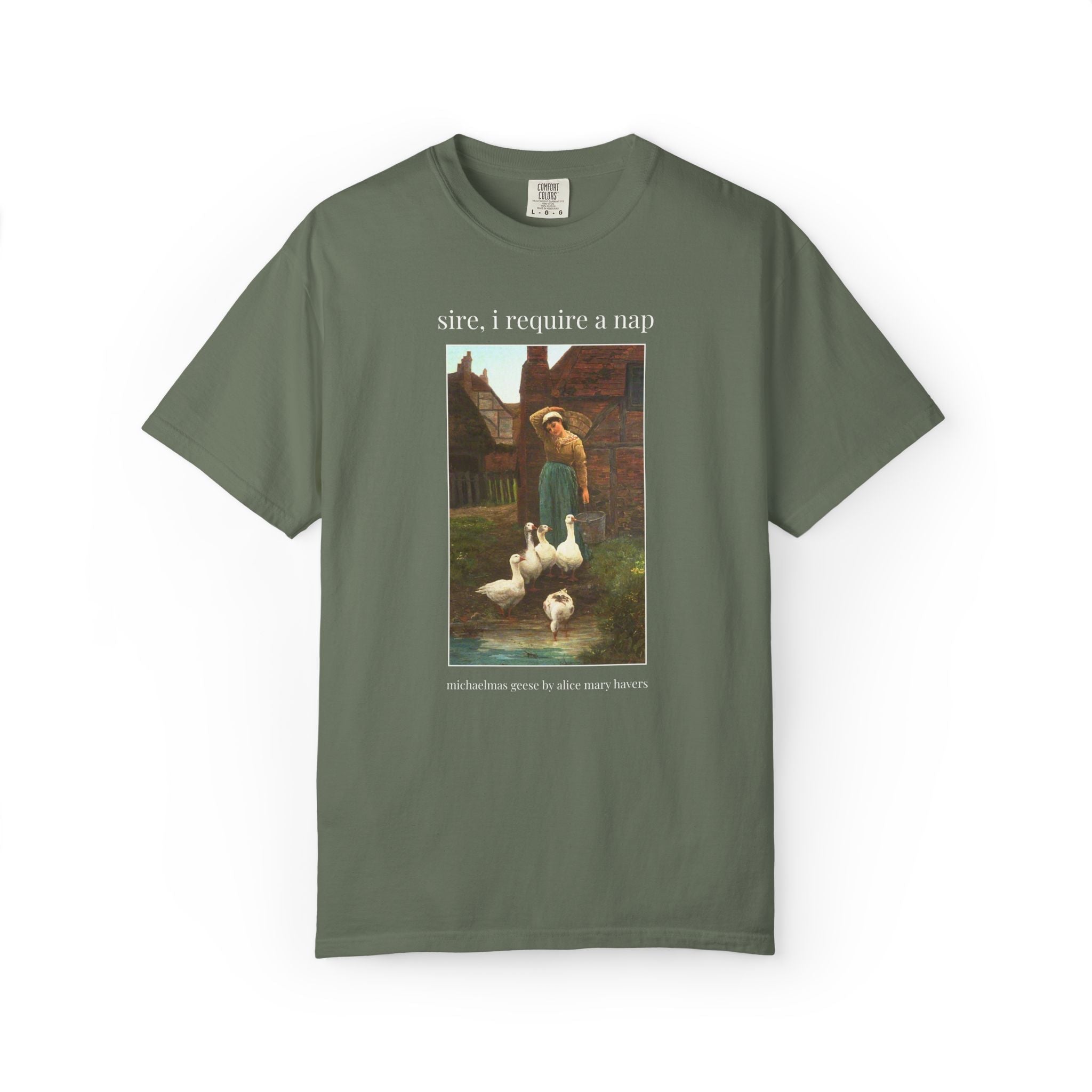 Sire, I Require a Nap Tee - Opal and June