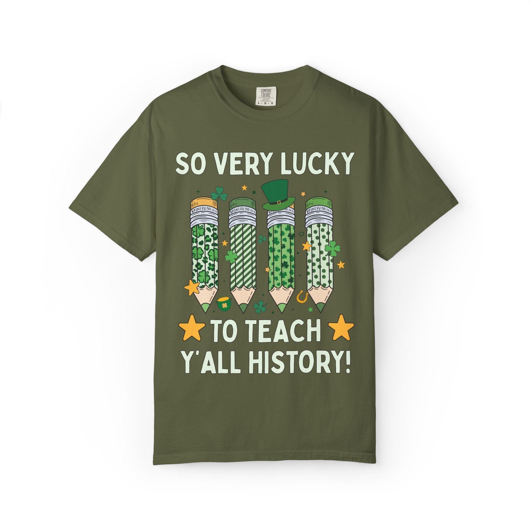 So Very Lucky To Teach Y'all History Tee - Opal and June