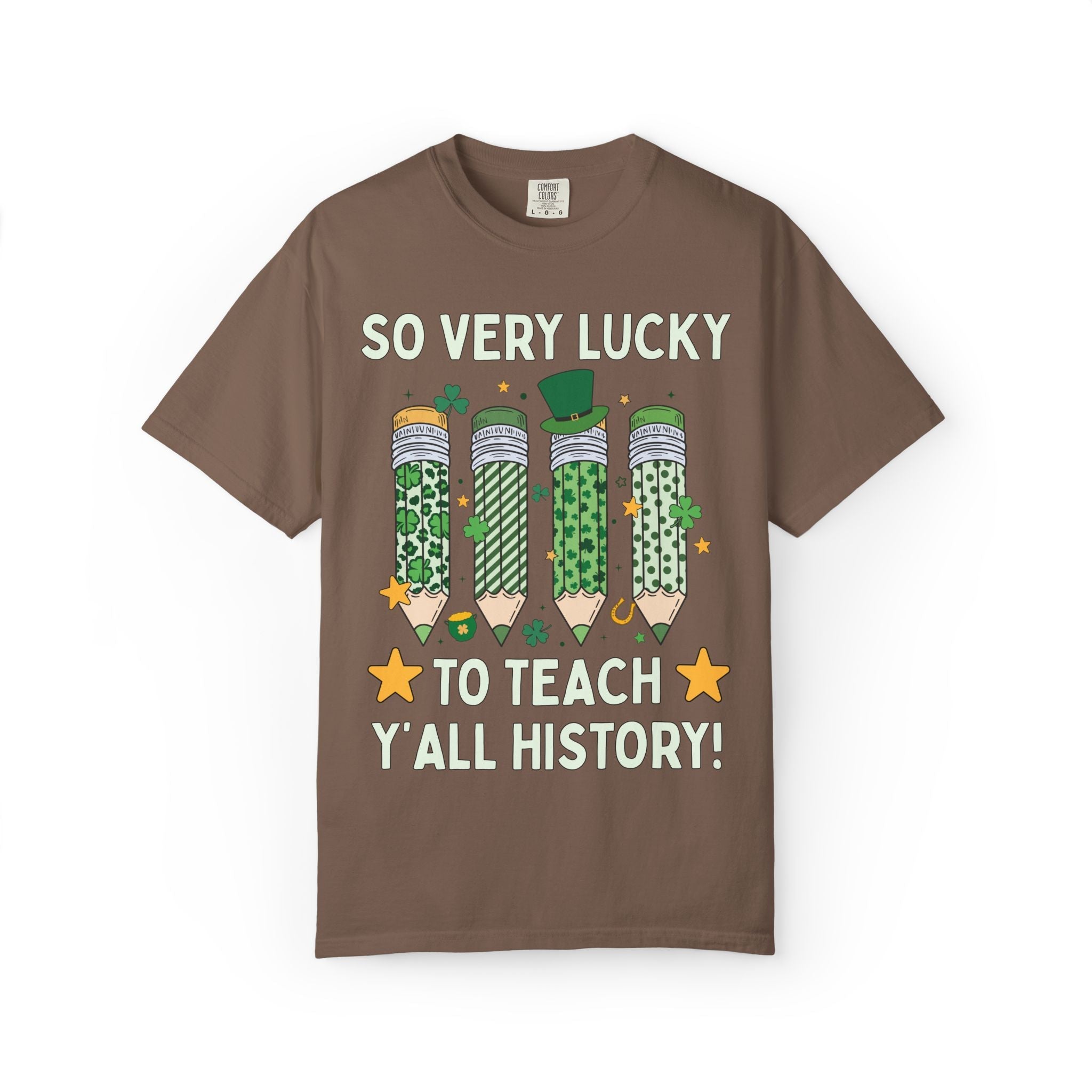 So Very Lucky To Teach Y'all History Tee - Opal and June