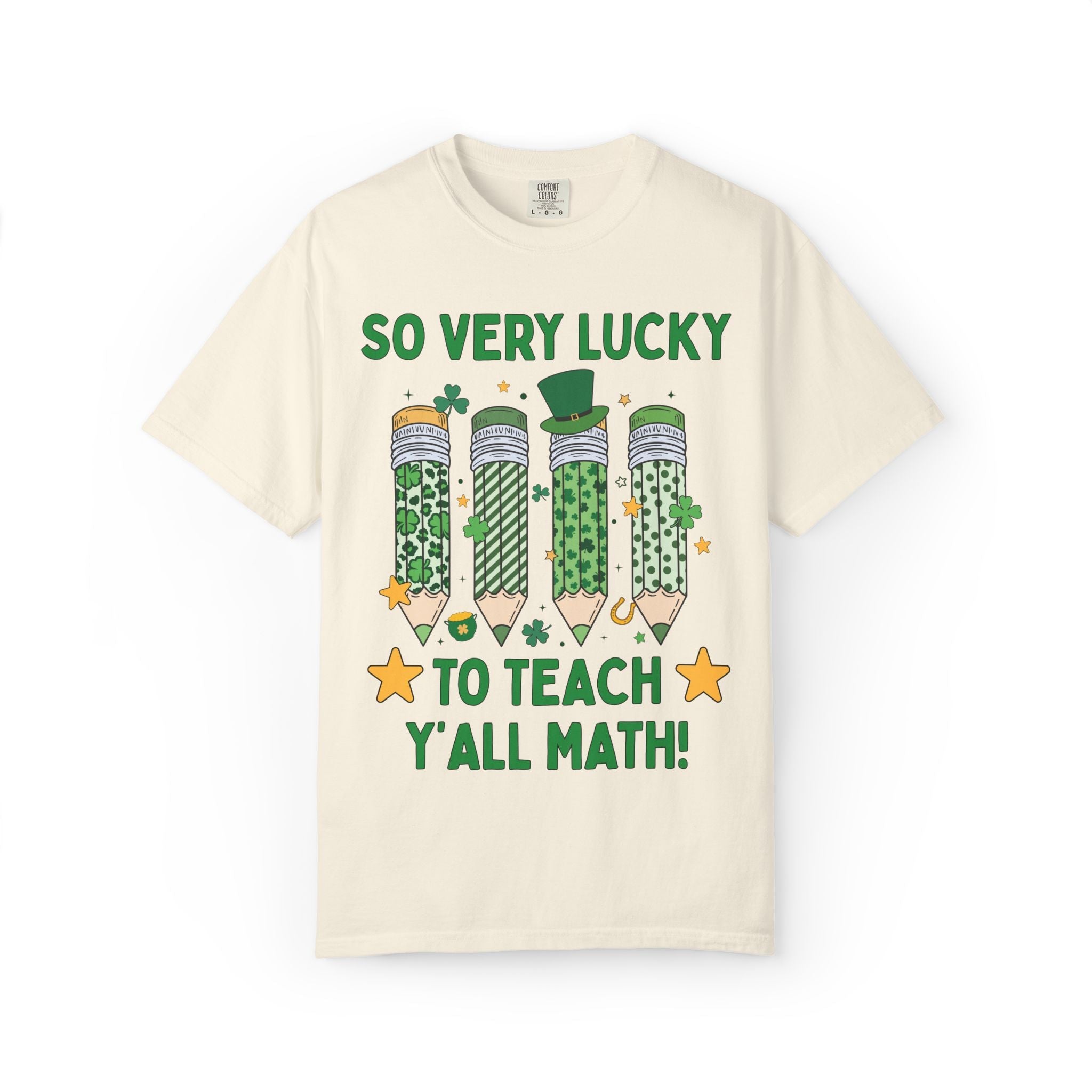 So Very Lucky To Teach Y'all Math Tee - Opal and June