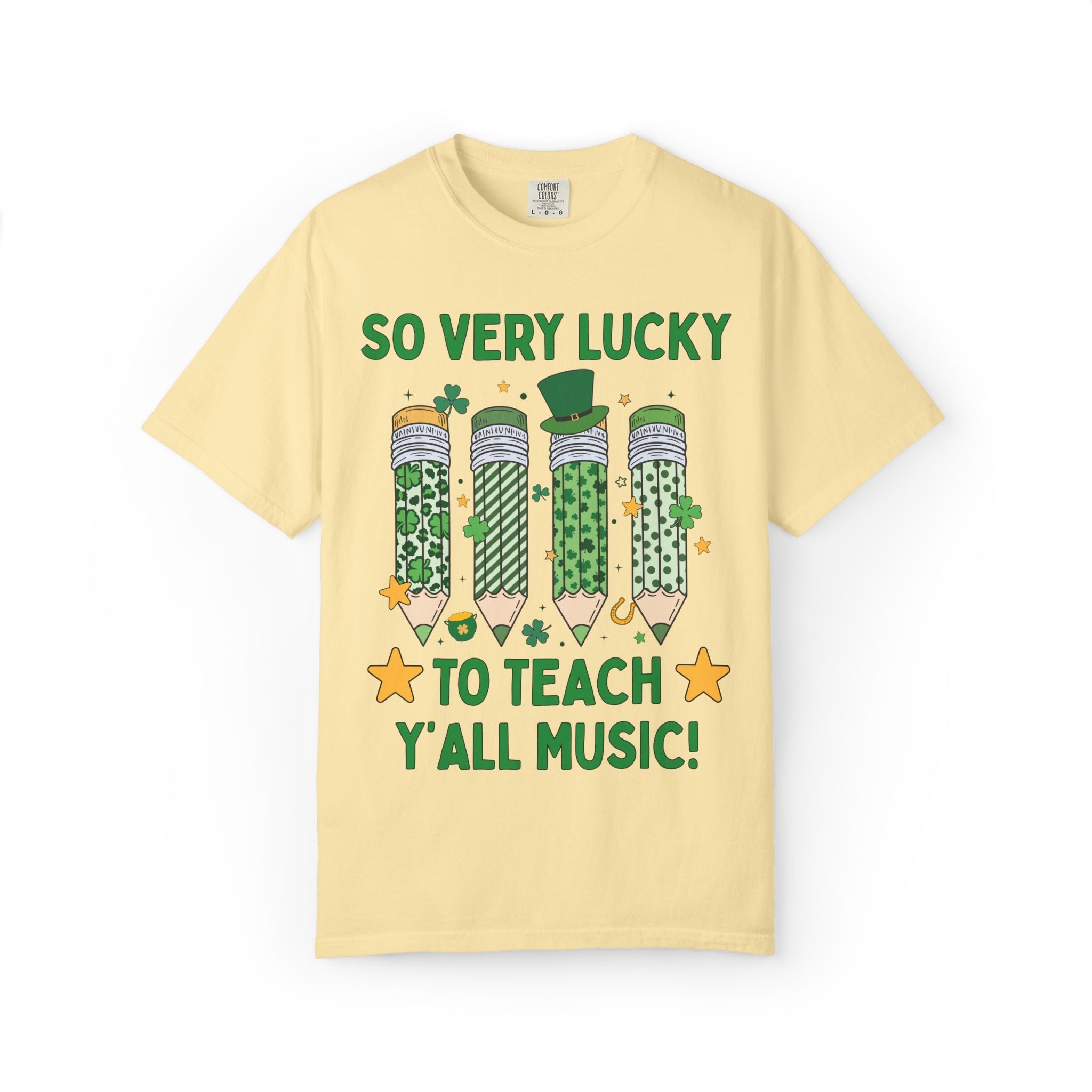 So Very Lucky To Teach Y'all Music Tee - Opal and June