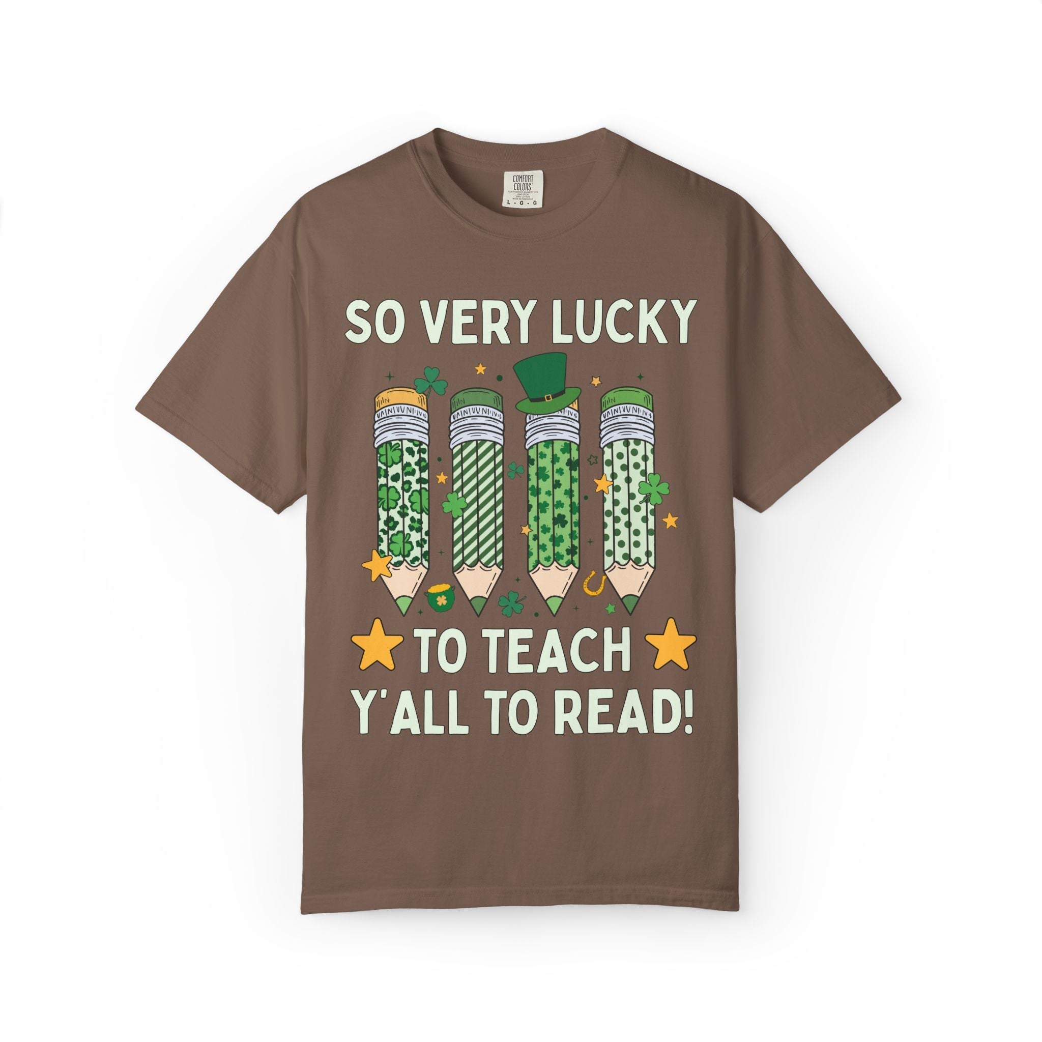 So Very Lucky To Teach Y'all To Read Tee - Opal and June