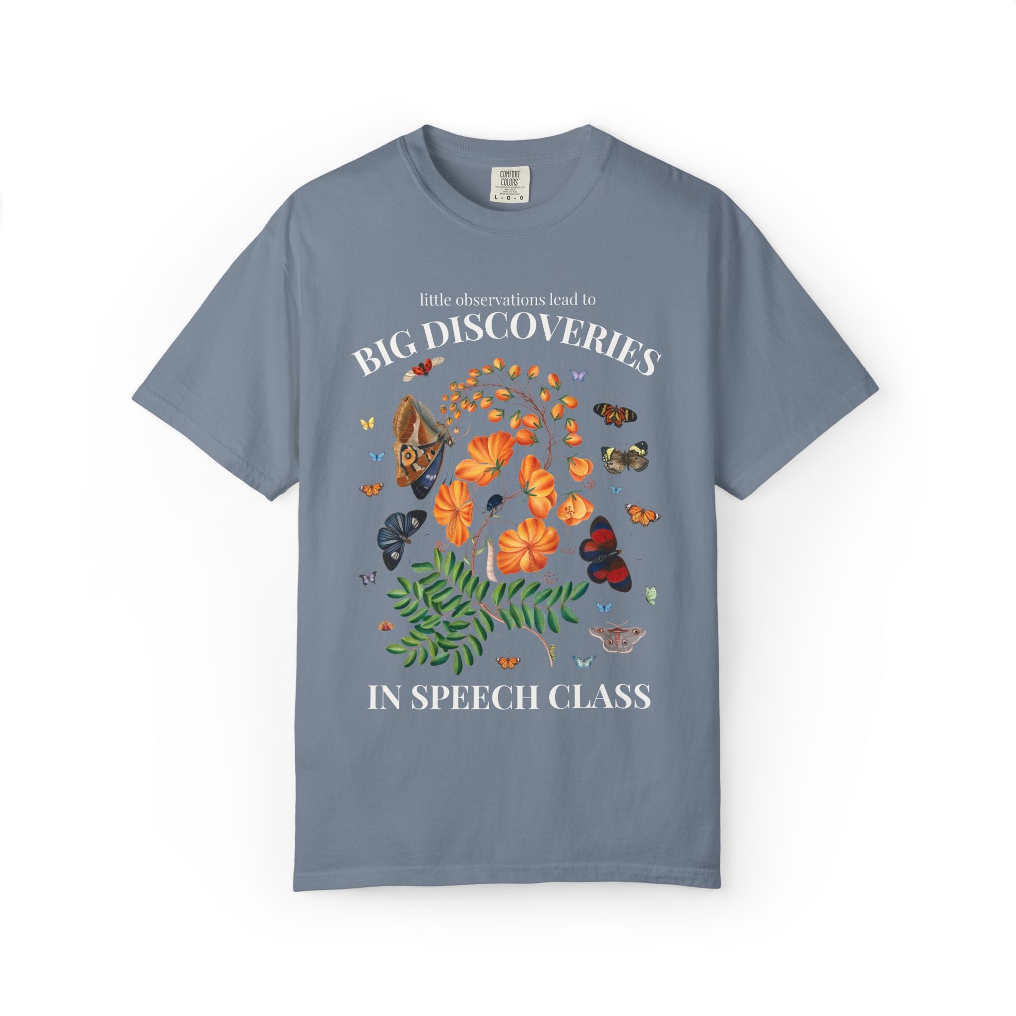 Speech Class: Little Observations Lead to Big Discoveries, Matching Teacher Team T-Shirt for Back to School - Opal and June