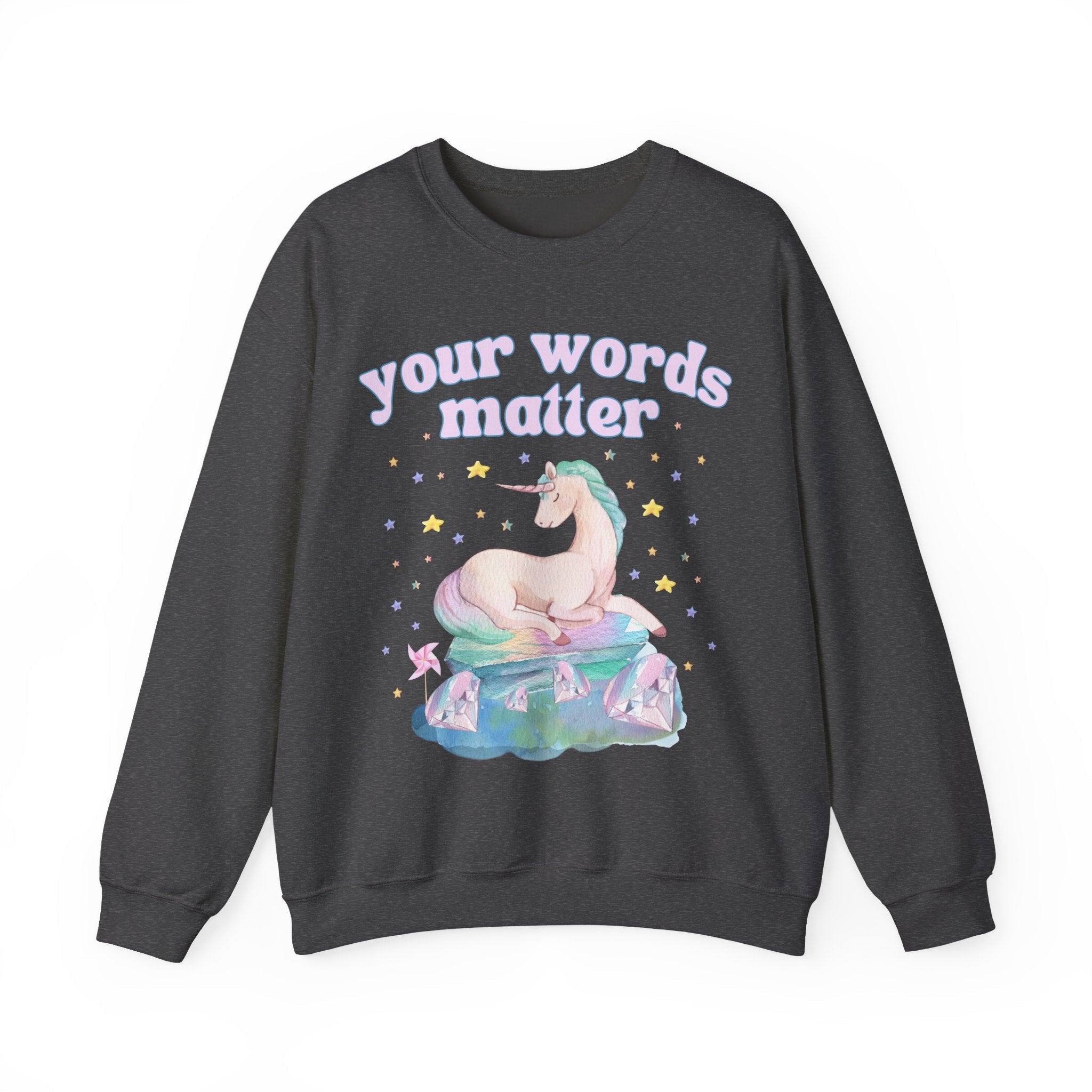Speech Therapist Gift with Whimsical Unicorn: Your Words Matter - Opal and June