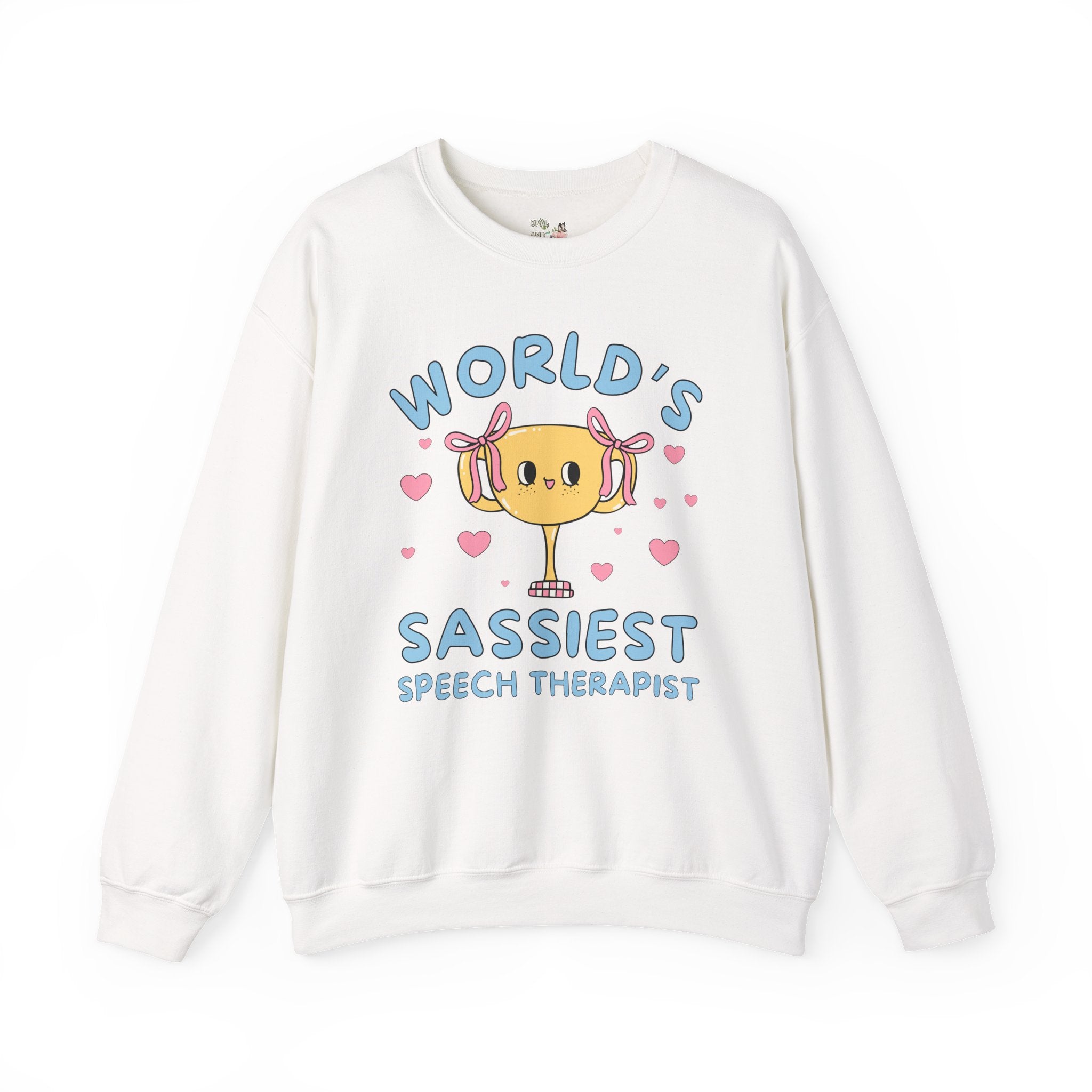 Speech Therapist Sweatshirt, Cute Graduation Gift, Speech Therapy Major, Elementary School Speech Pathologist Present, Teacher Appreciation - Opal and June