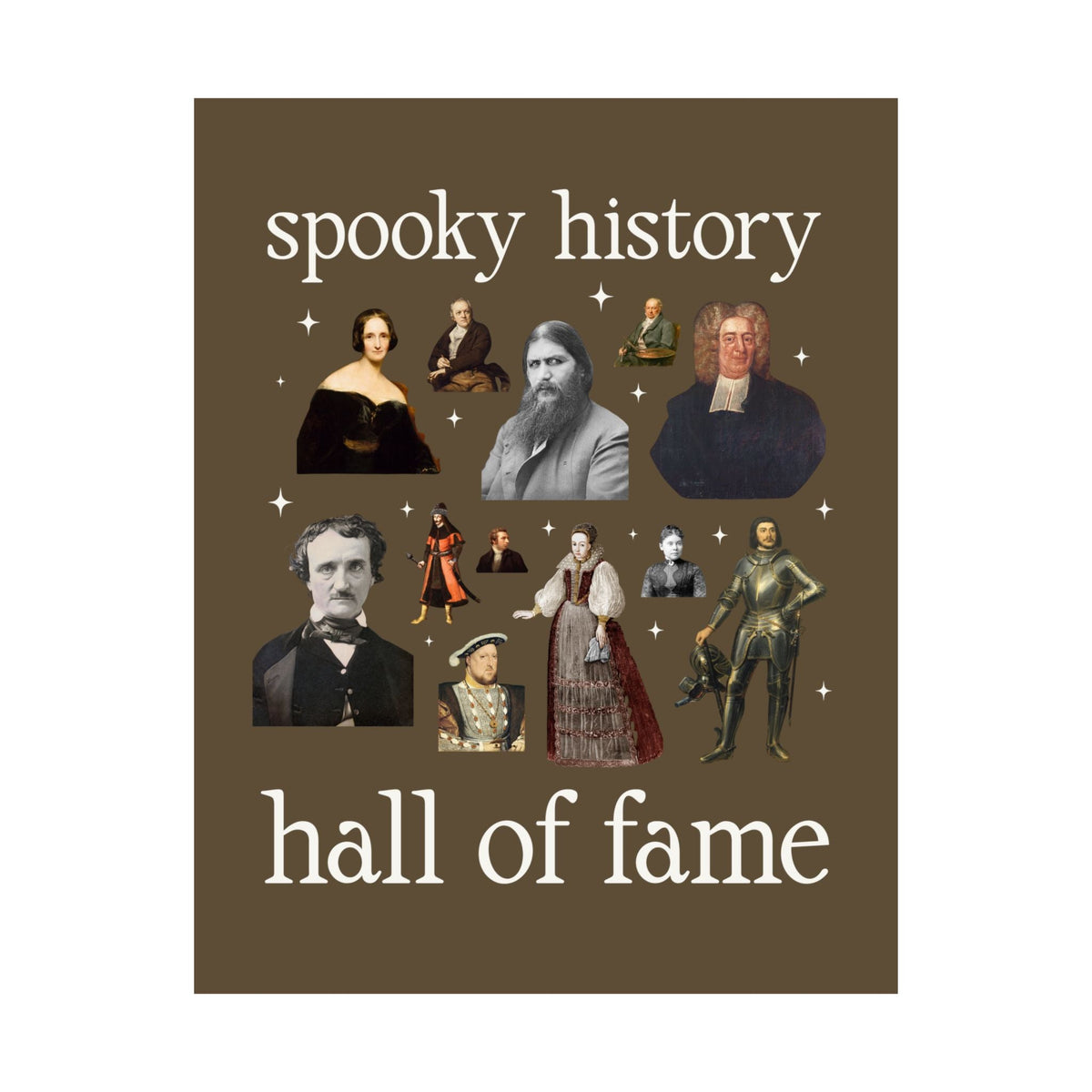 Spooky History Hall of Fame Poster - Opal and June