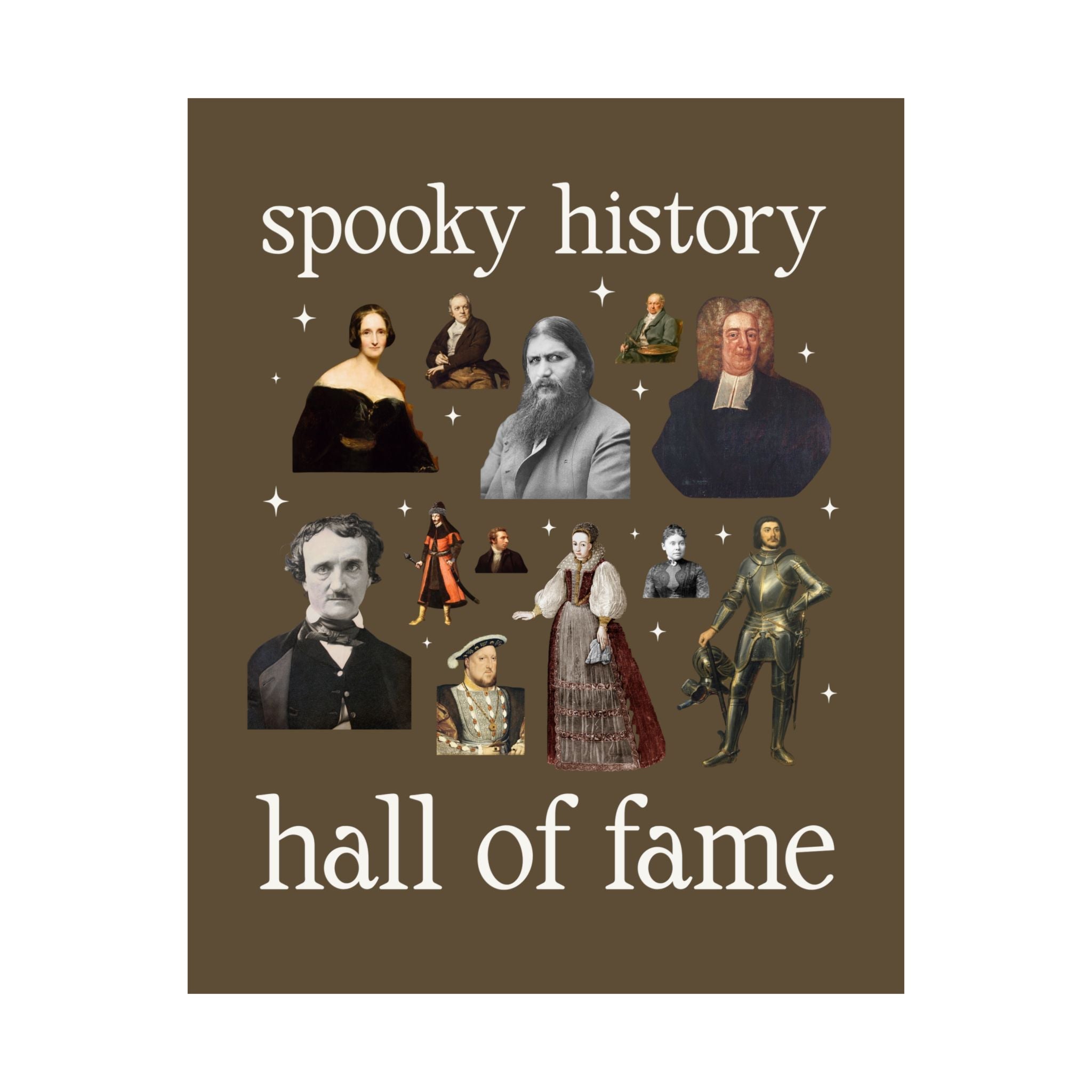 Spooky History Hall of Fame Poster - Opal and June