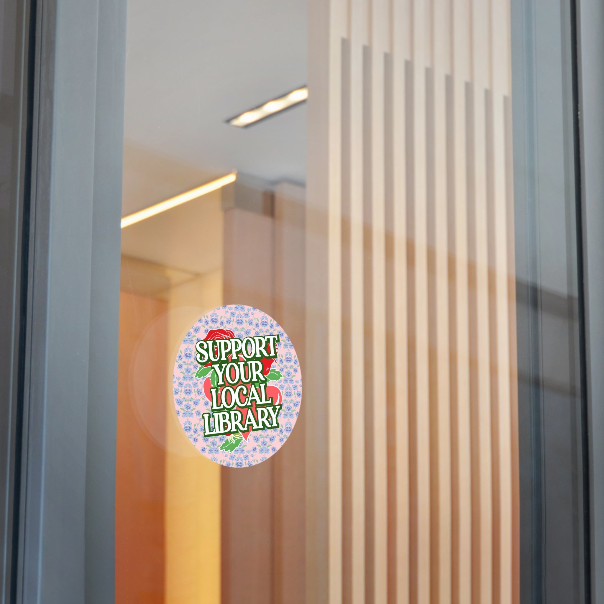 Support Your Local Library - Opal and June