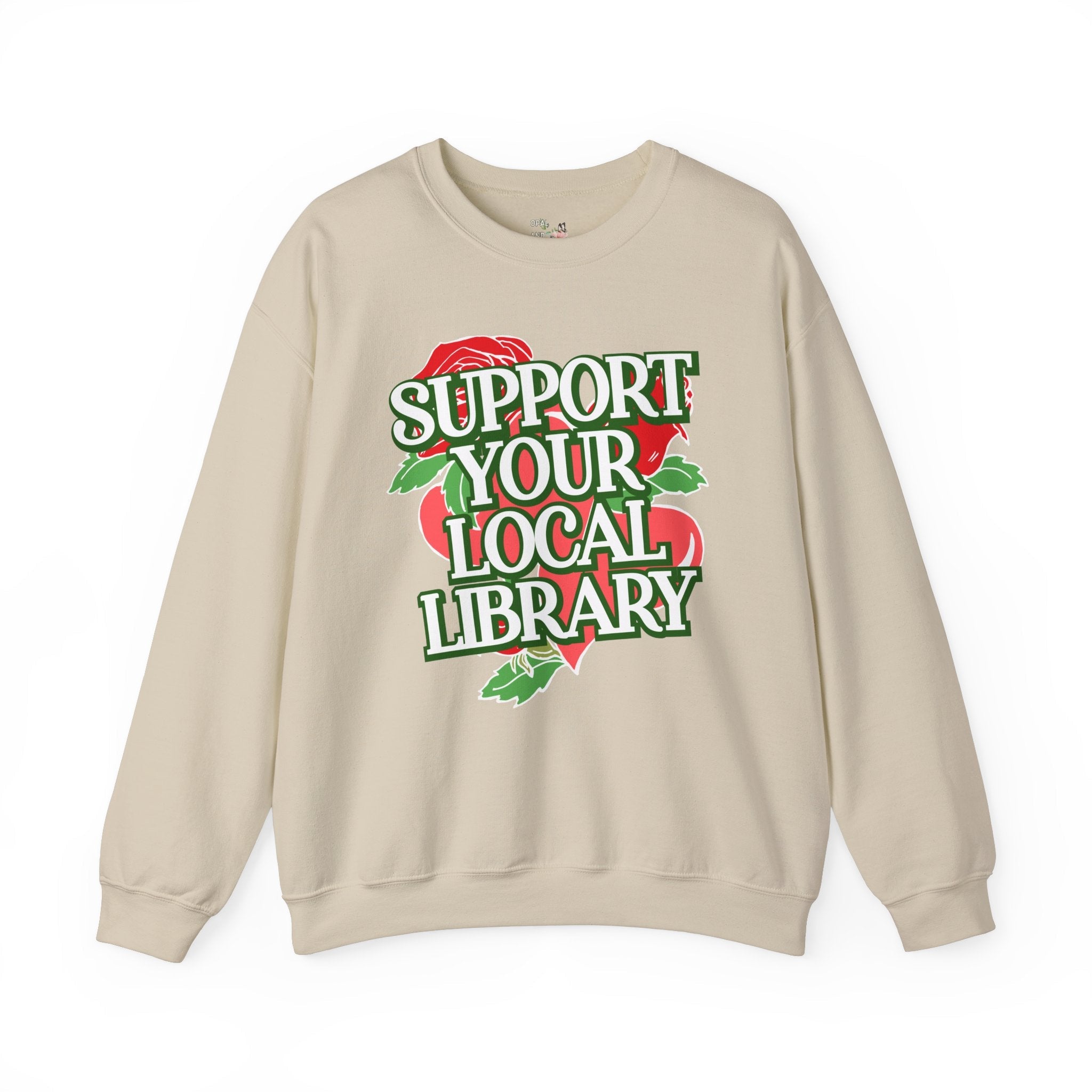 Support Your Local Library Shirt - Opal and June