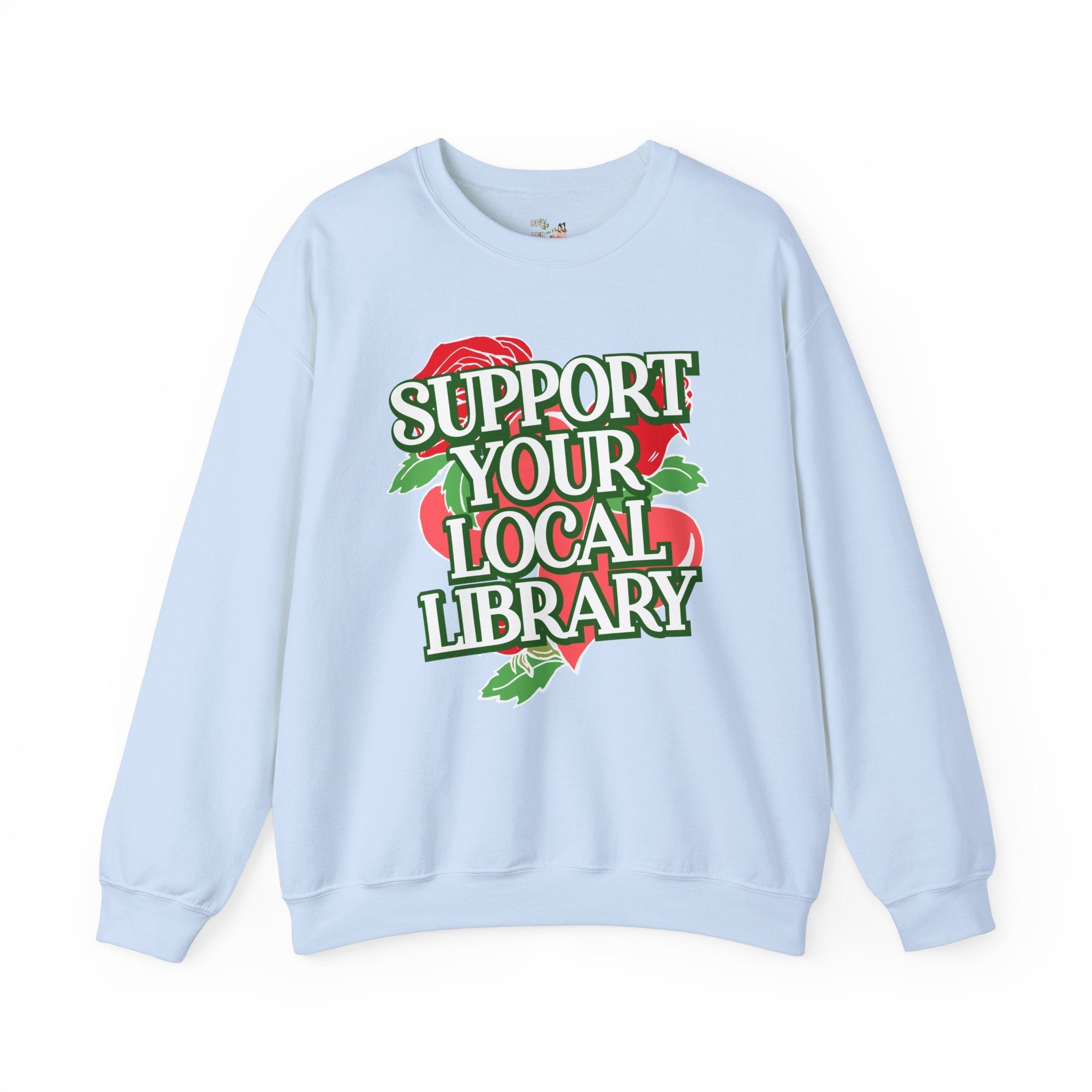 Support Your Local Library Shirt - Opal and June