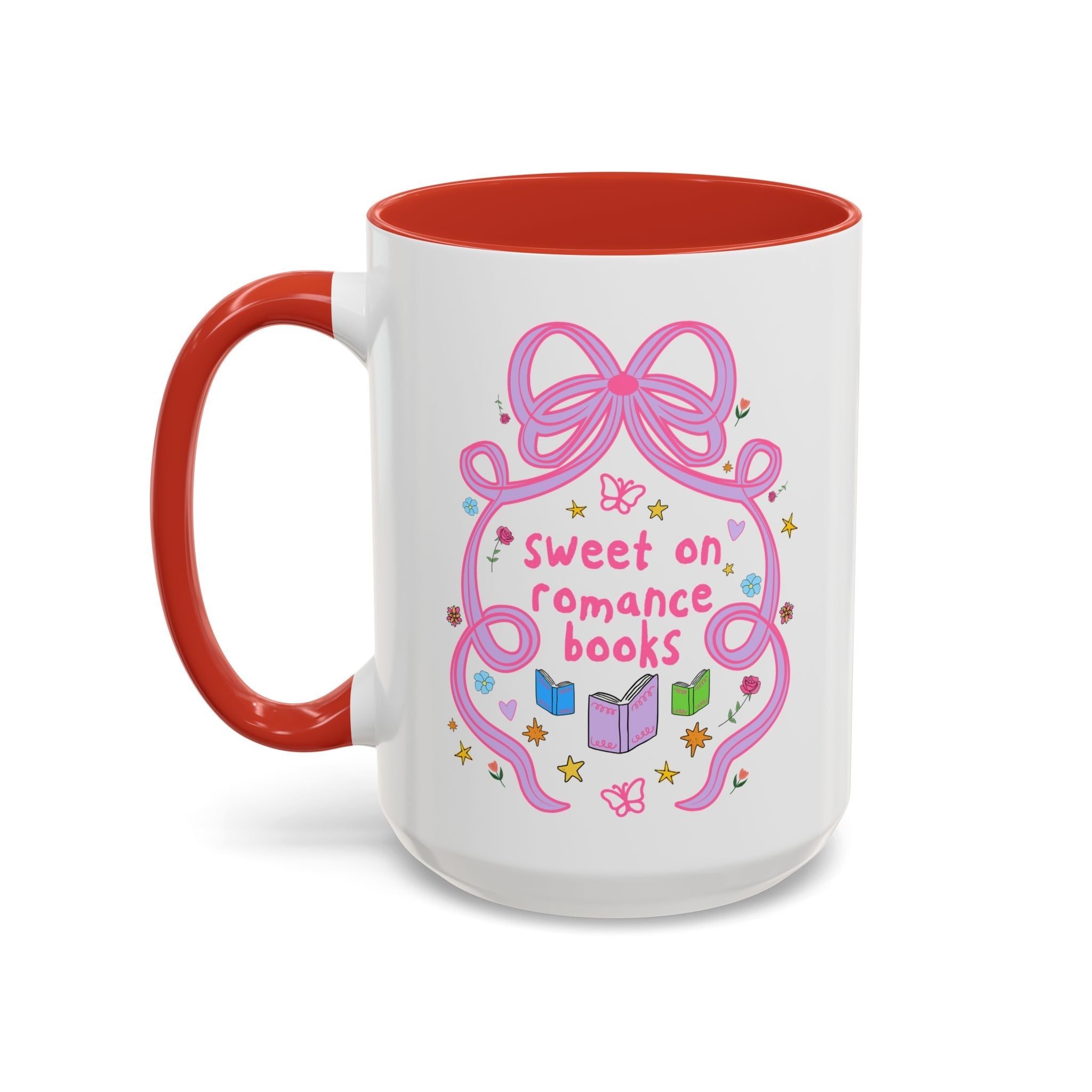 Sweet on Romance Books Bookish Coffee Mug - Opal and June