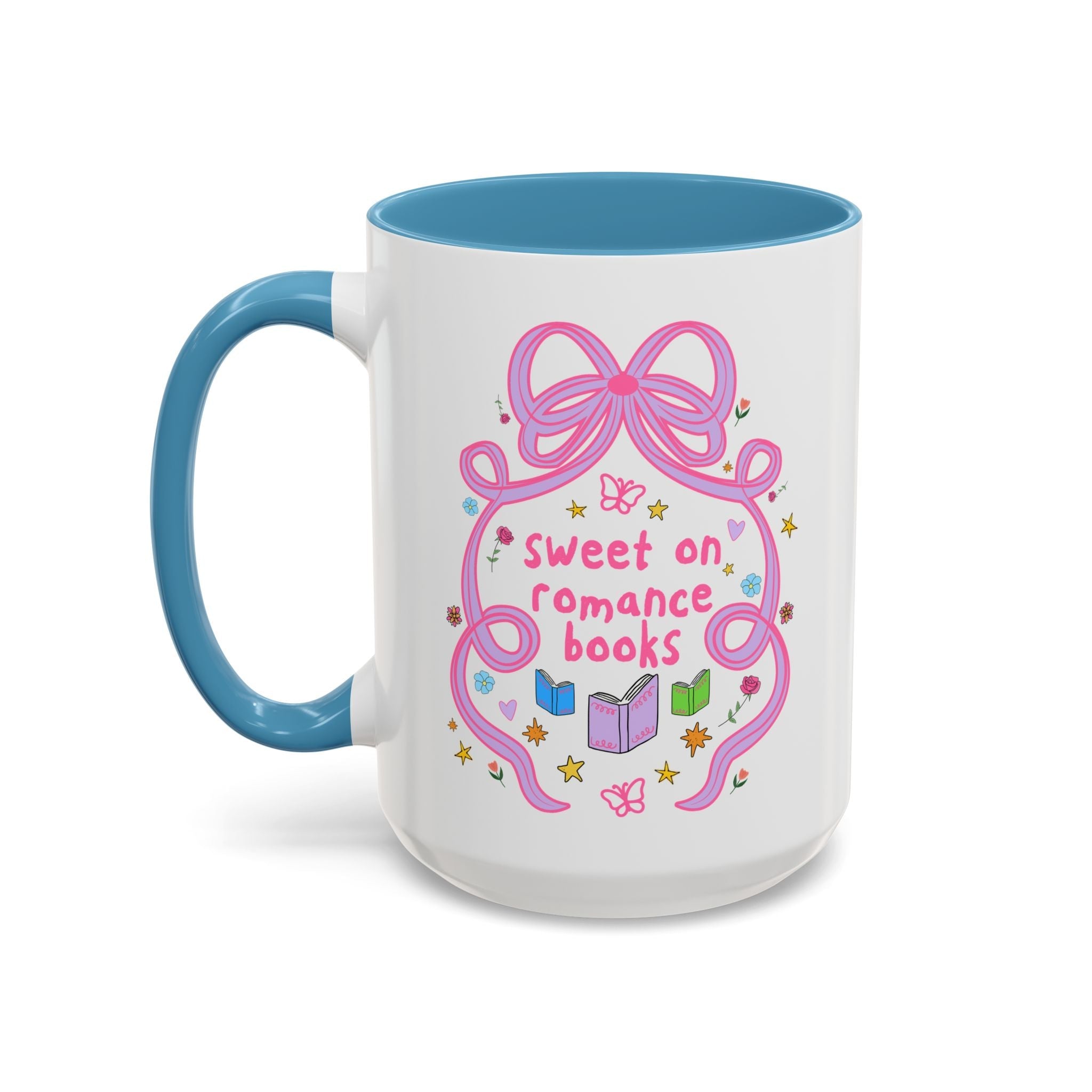 Sweet on Romance Books Bookish Coffee Mug - Opal and June