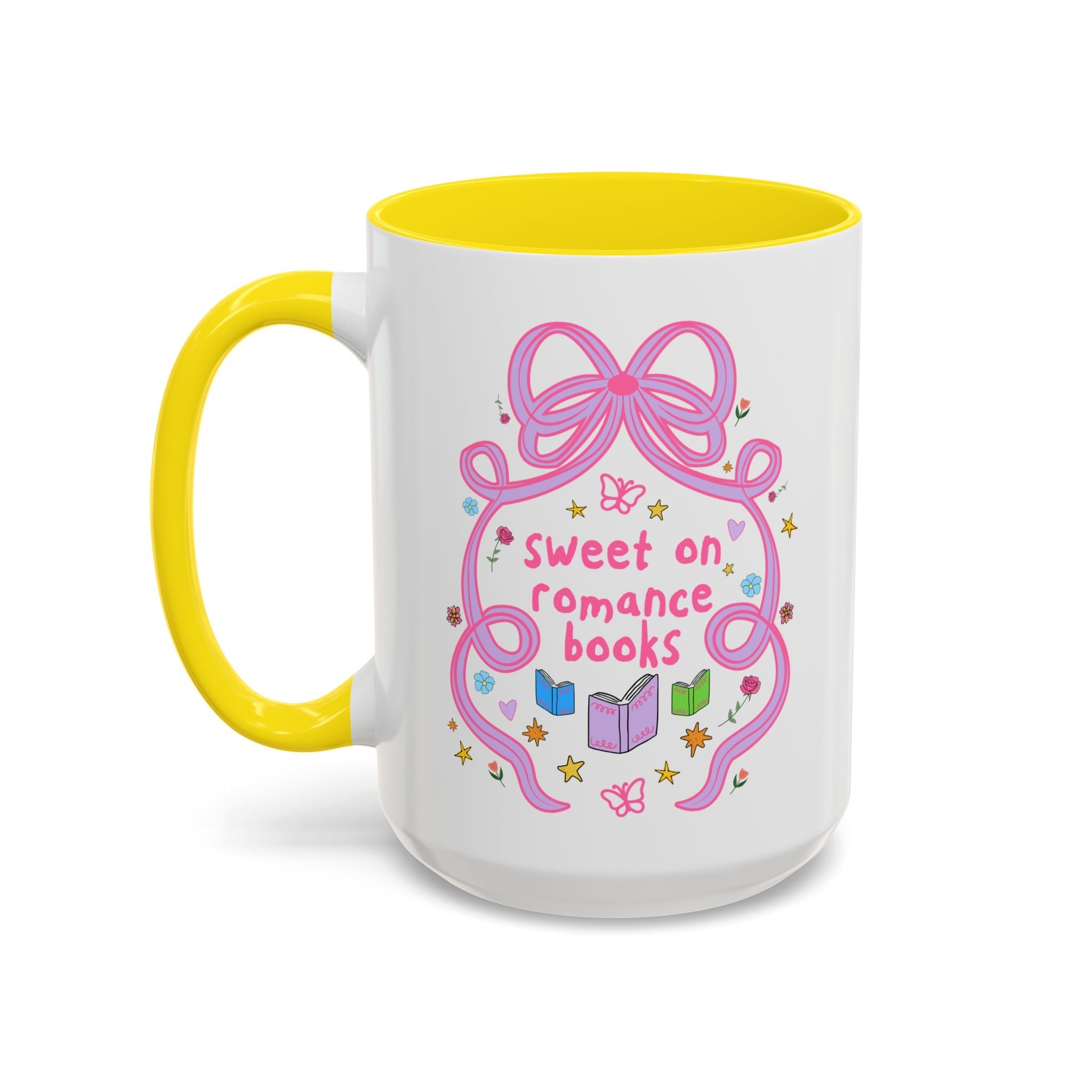Sweet on Romance Books Bookish Coffee Mug - Opal and June
