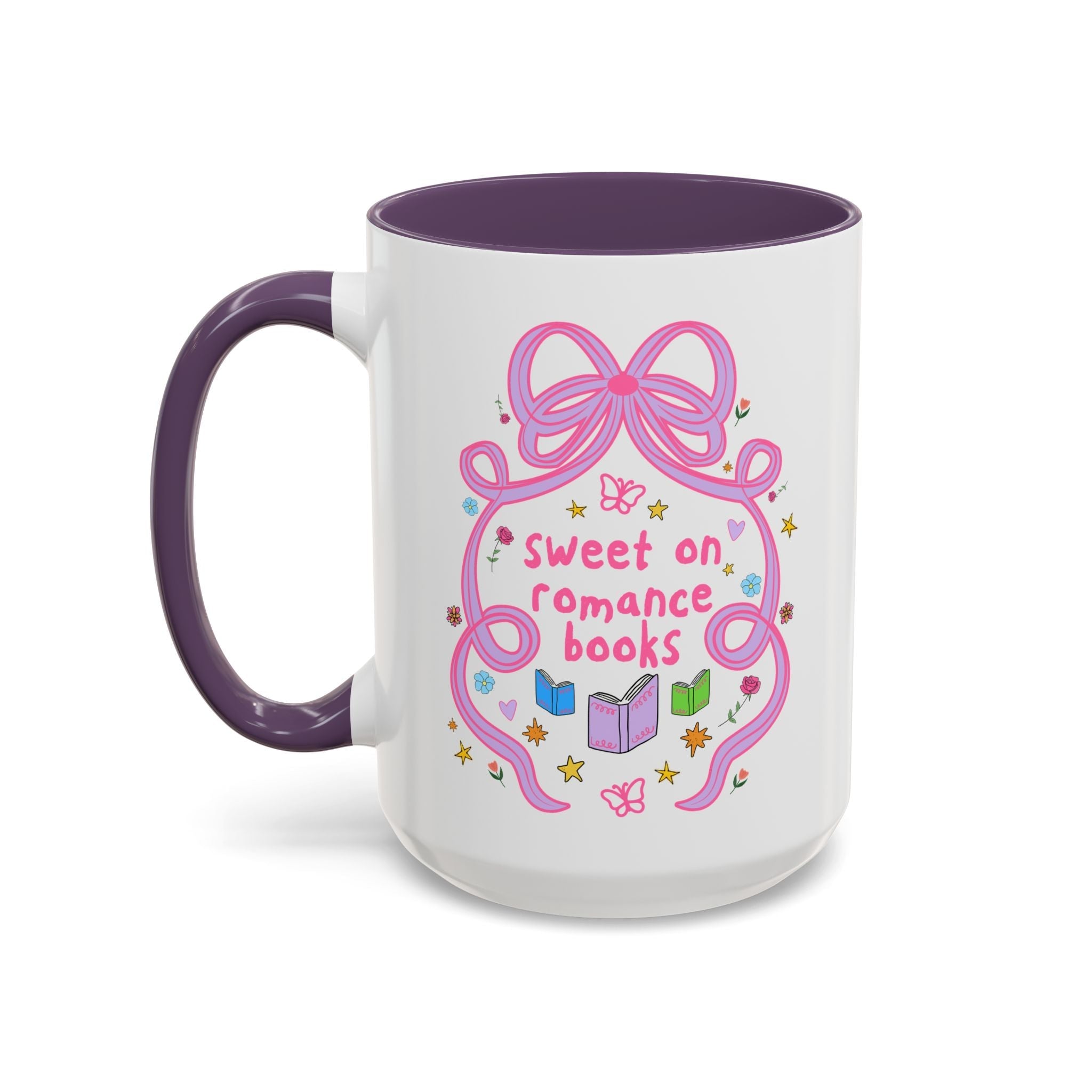Sweet on Romance Books Bookish Coffee Mug - Opal and June