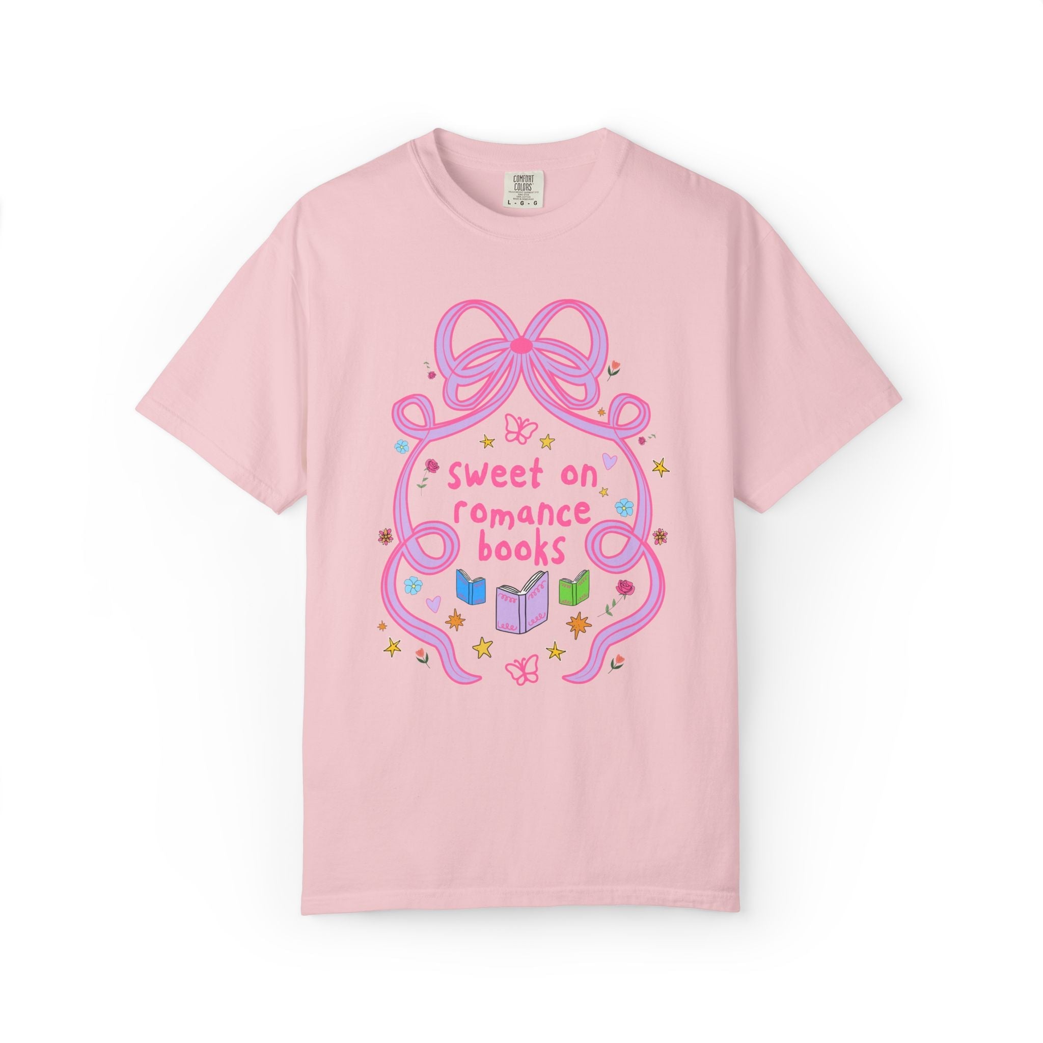 Sweet on Romance Books Tee - Opal and June