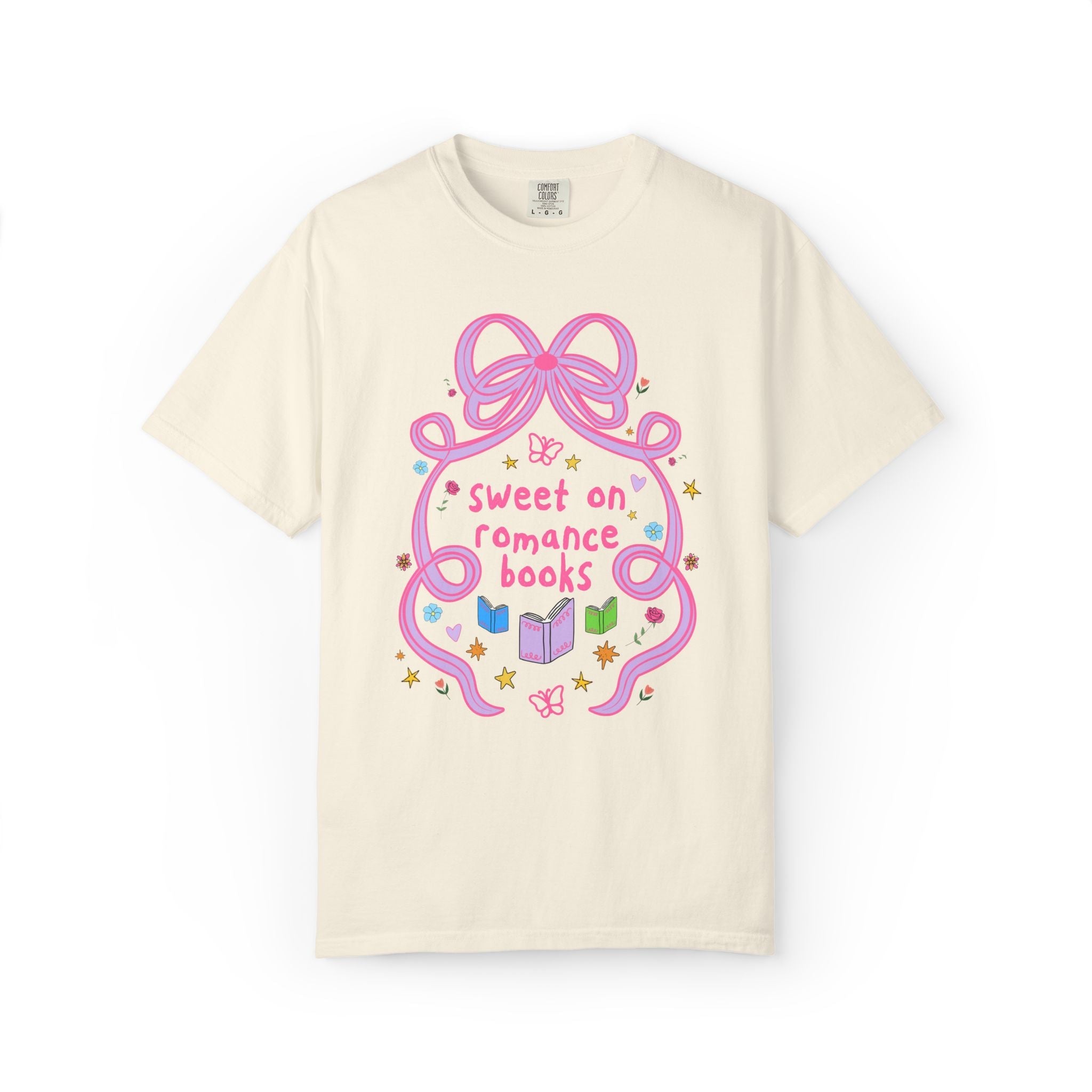 Sweet on Romance Books Tee - Opal and June