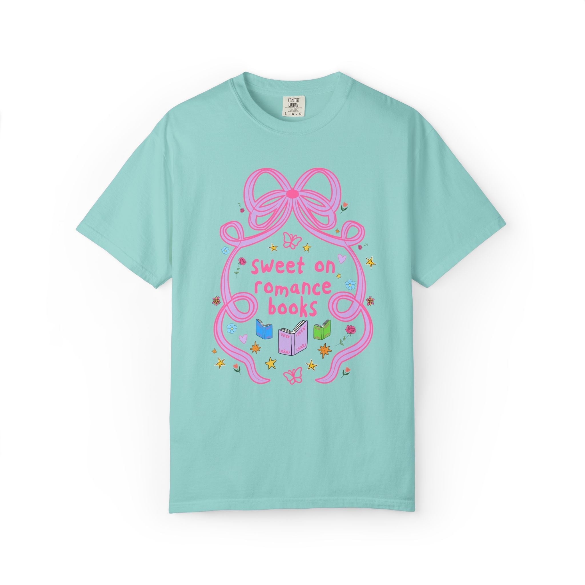 Sweet on Romance Books Tee - Opal and June