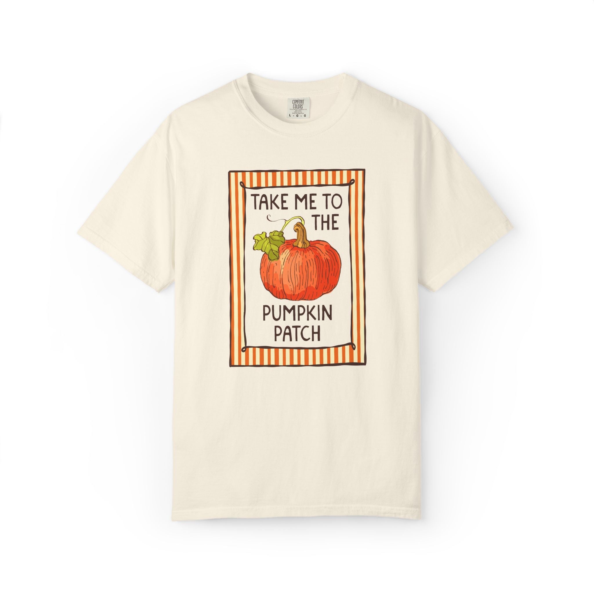 Take Me to the Pumpkin Patch: Halloween Teacher Tee Shirt for Friend Who Loves Pumpkins, Cute Matching Halloween Tee for Parents or Teacher - Opal and June