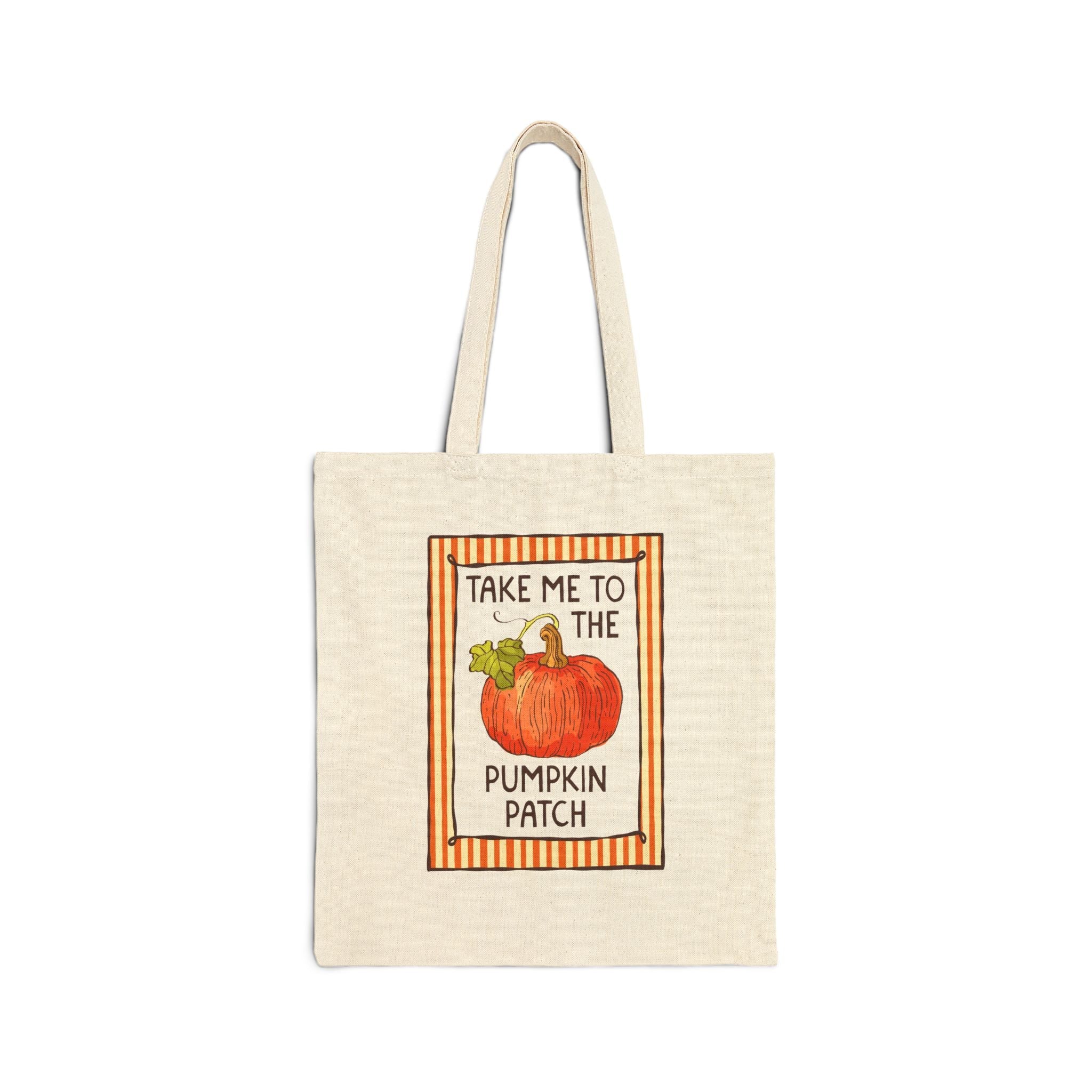 Take Me to the Pumpkin Patch: Halloween Teacher Tote Bag for Friend Who Loves Pumpkins, Cute Matching Halloween Tote for Parents or Teacher - Opal and June