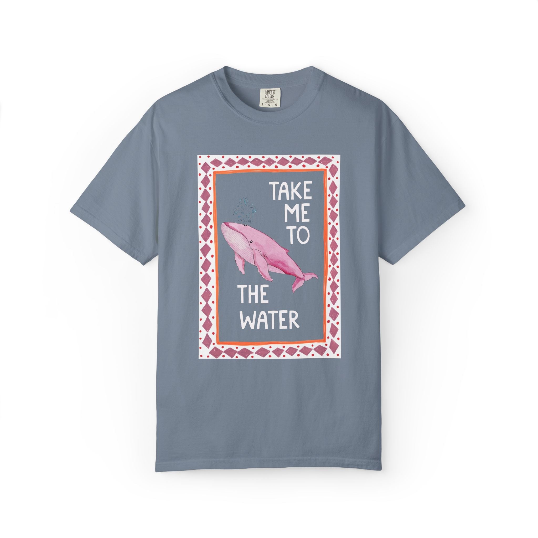 Take Me to the Water Whale Tee - Opal and June