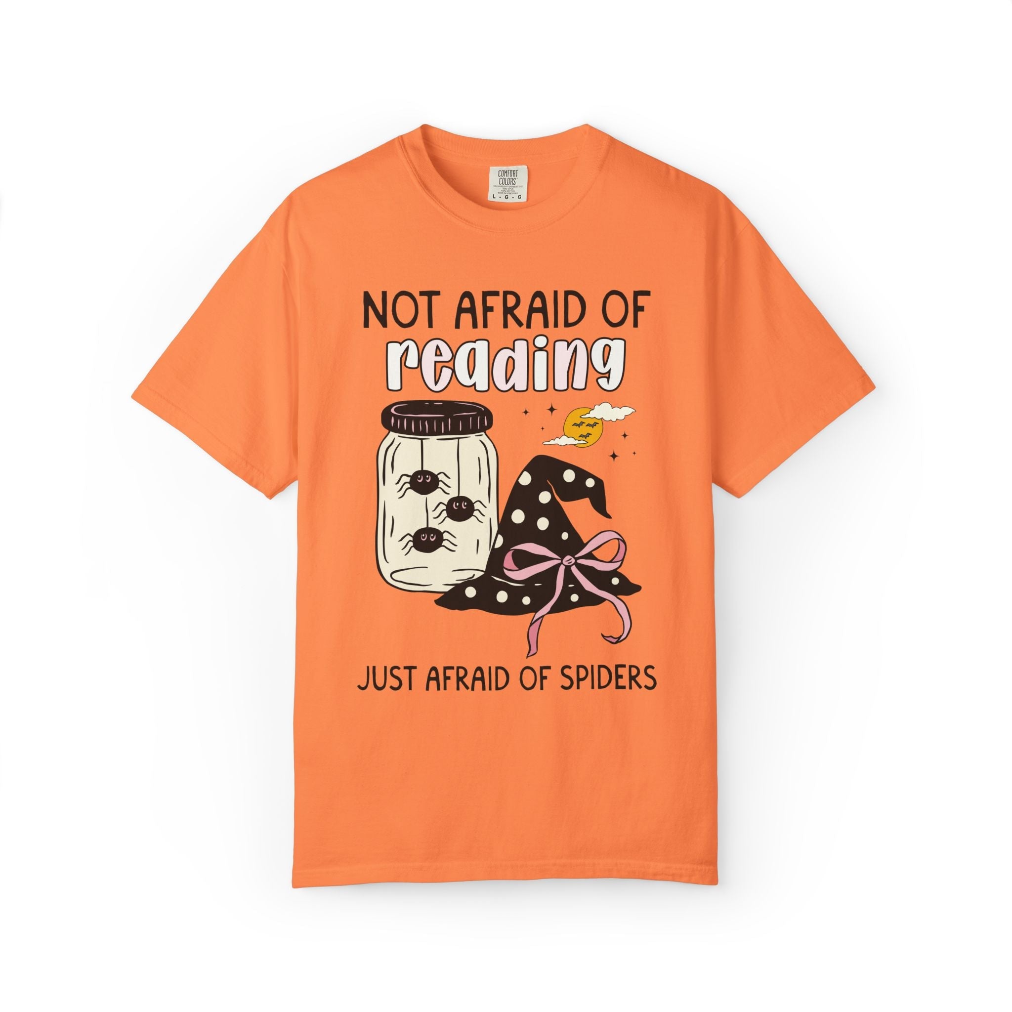 Teacher Halloween Grade Level T-Shirt: Just Afraid of Spiders - Opal and June