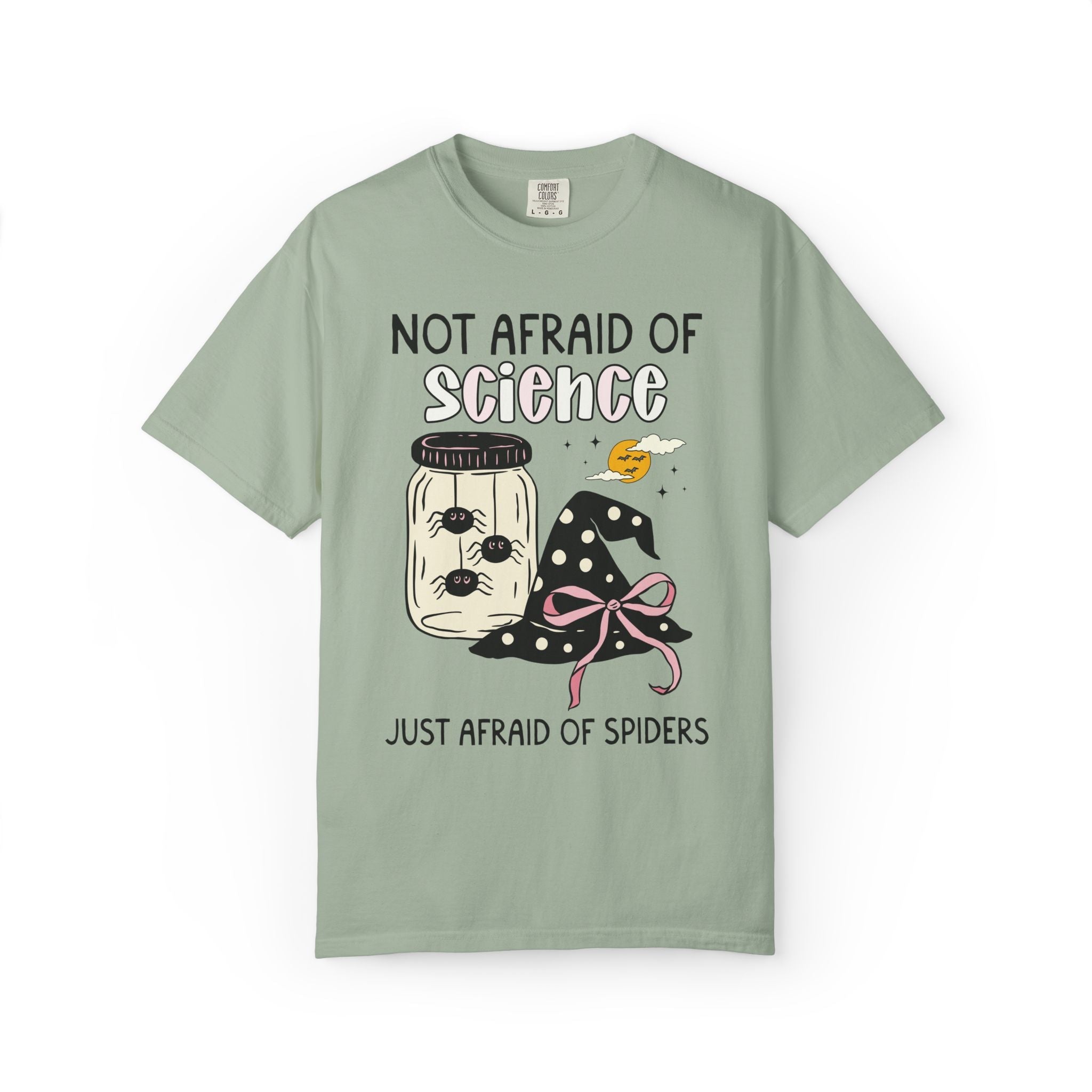 Teacher Halloween Grade Level T-Shirt: Just Afraid of Spiders - Opal and June