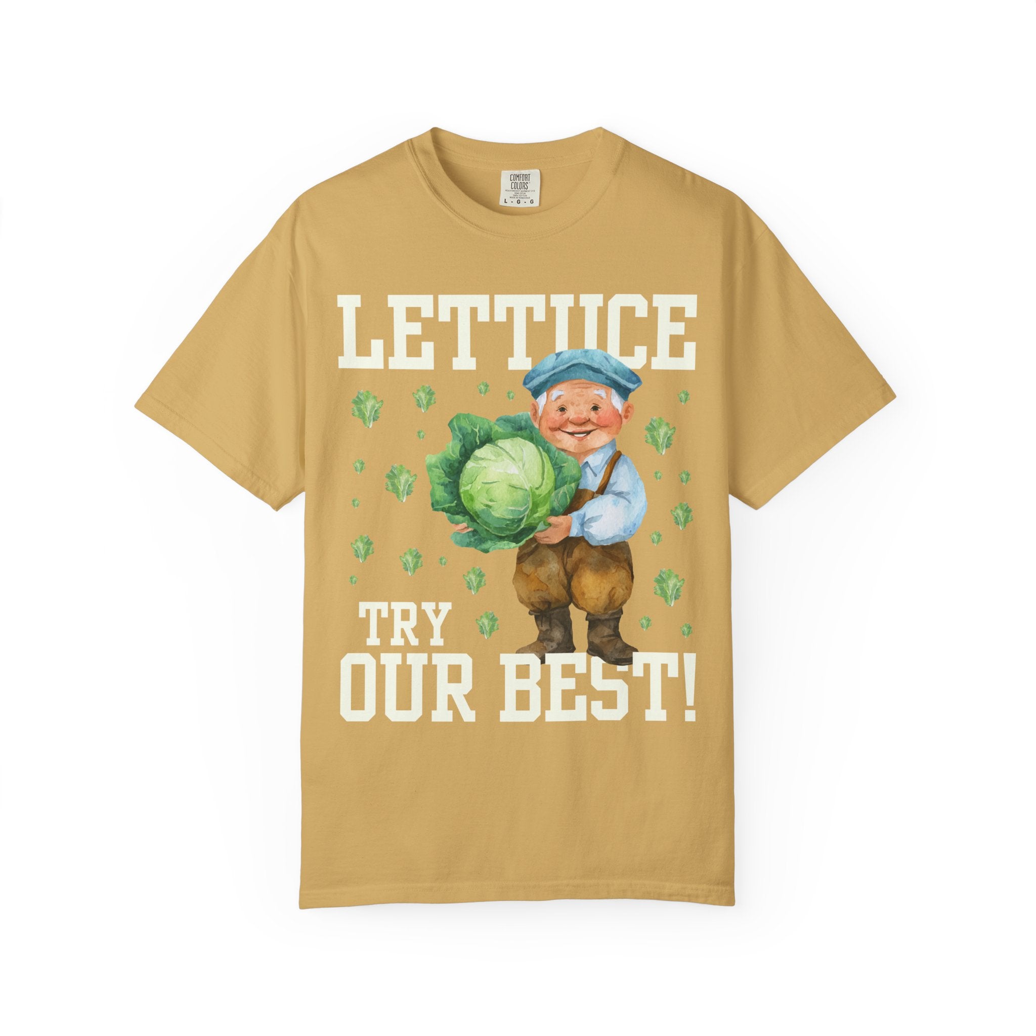 Teacher Testing Day Tee Shirt for Elementary School Teacher or High School Math Teacher: Lettuce Try Our Best! | Funny 90s Aesthetic Tee - Opal and June