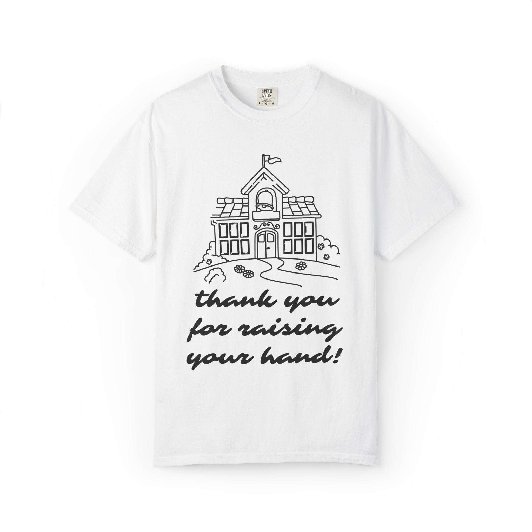 Thank You for Raising Your Hand Doodle School Tee - Opal and June