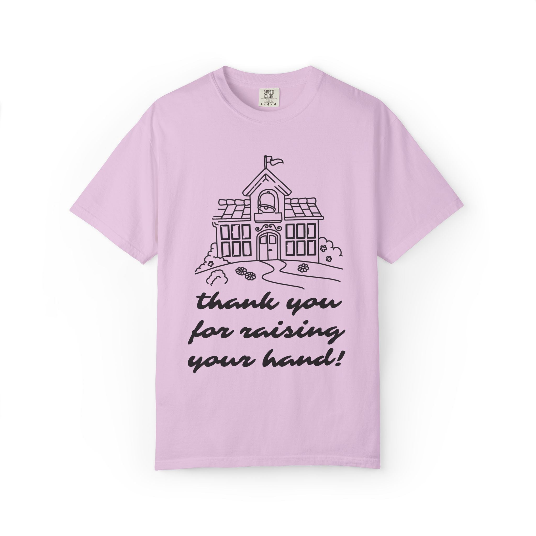 Thank You for Raising Your Hand Doodle School Tee - Opal and June