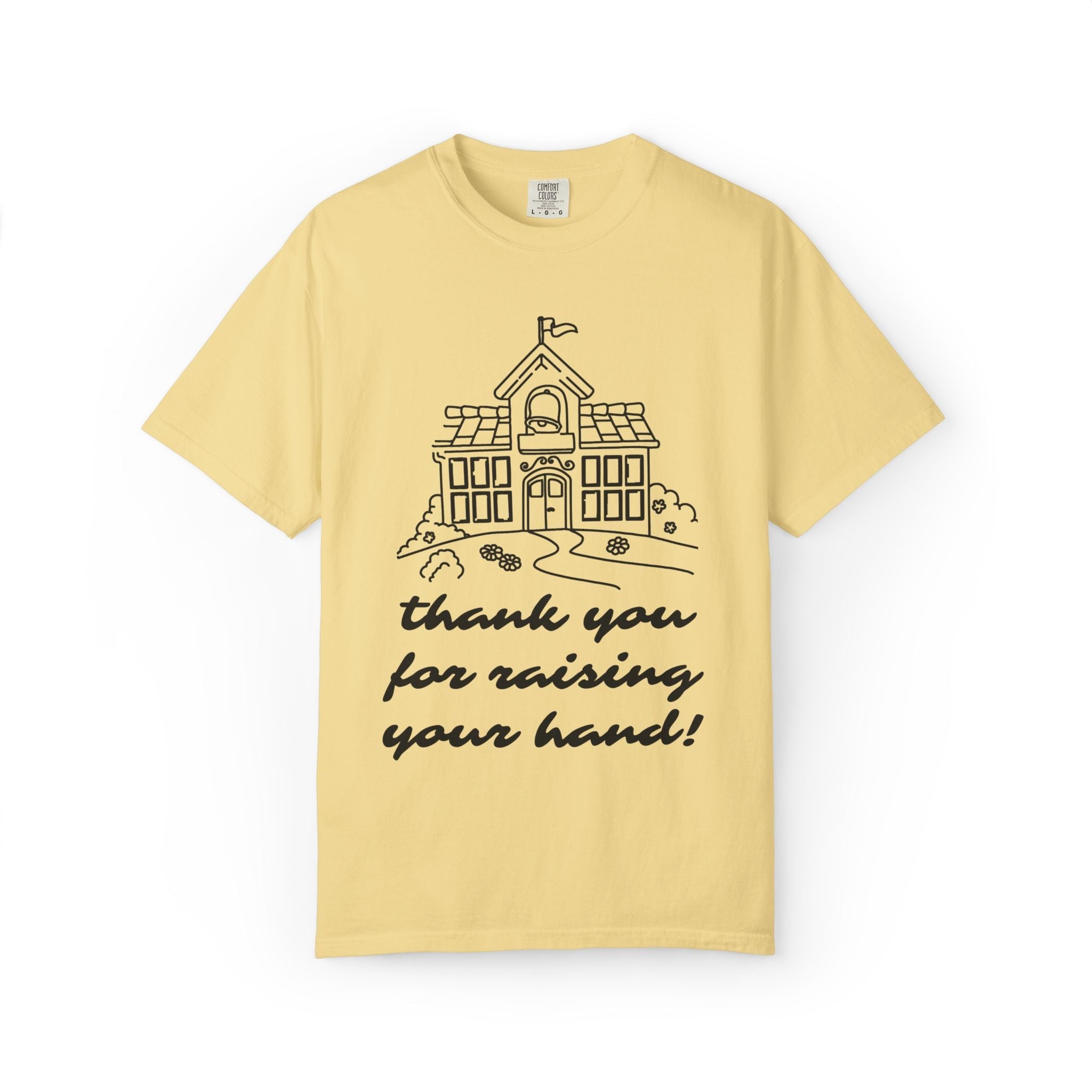 Thank You for Raising Your Hand Doodle School Tee - Opal and June