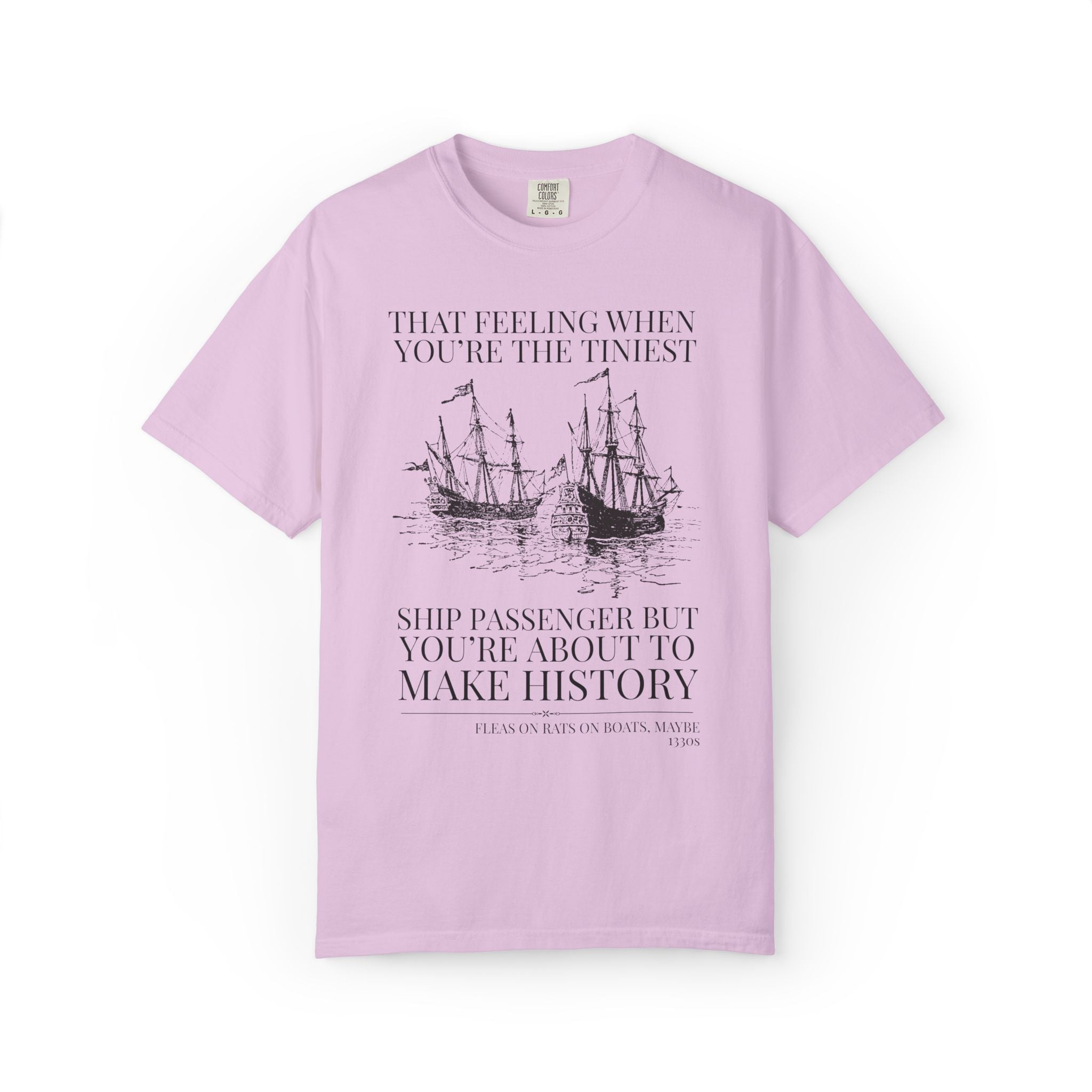 The Black Death Bubonic Plague History Buff Tee Shirt: 14th Century History, European Medieval Middle Ages T-Shirt with Vintage Aesthetic - Opal and June