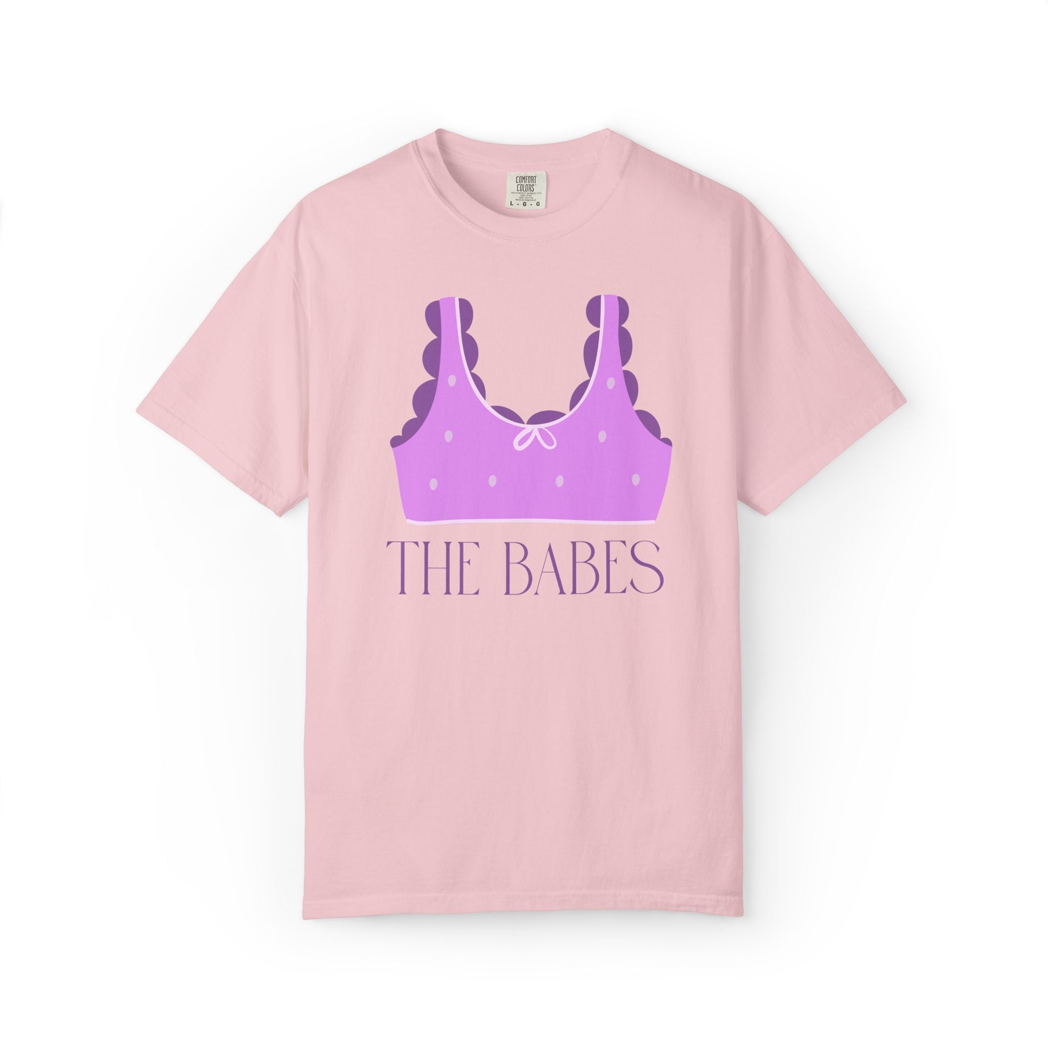 The Bride and The Babes Nostalgic Tee for Bachelorette Party, Cute Matching Bridal Party Tee for Beach or Pool, Shirt for Wedding Week - Opal and June