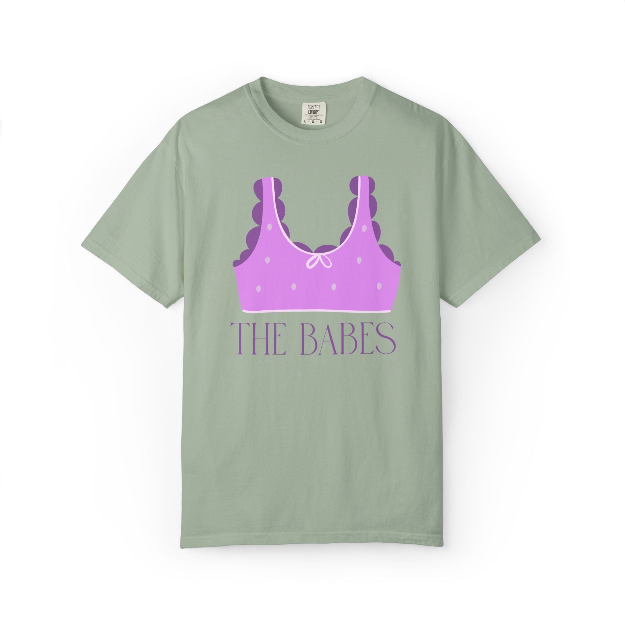The Bride and The Babes Nostalgic Tee for Bachelorette Party, Cute Matching Bridal Party Tee for Beach or Pool, Shirt for Wedding Week - Opal and June