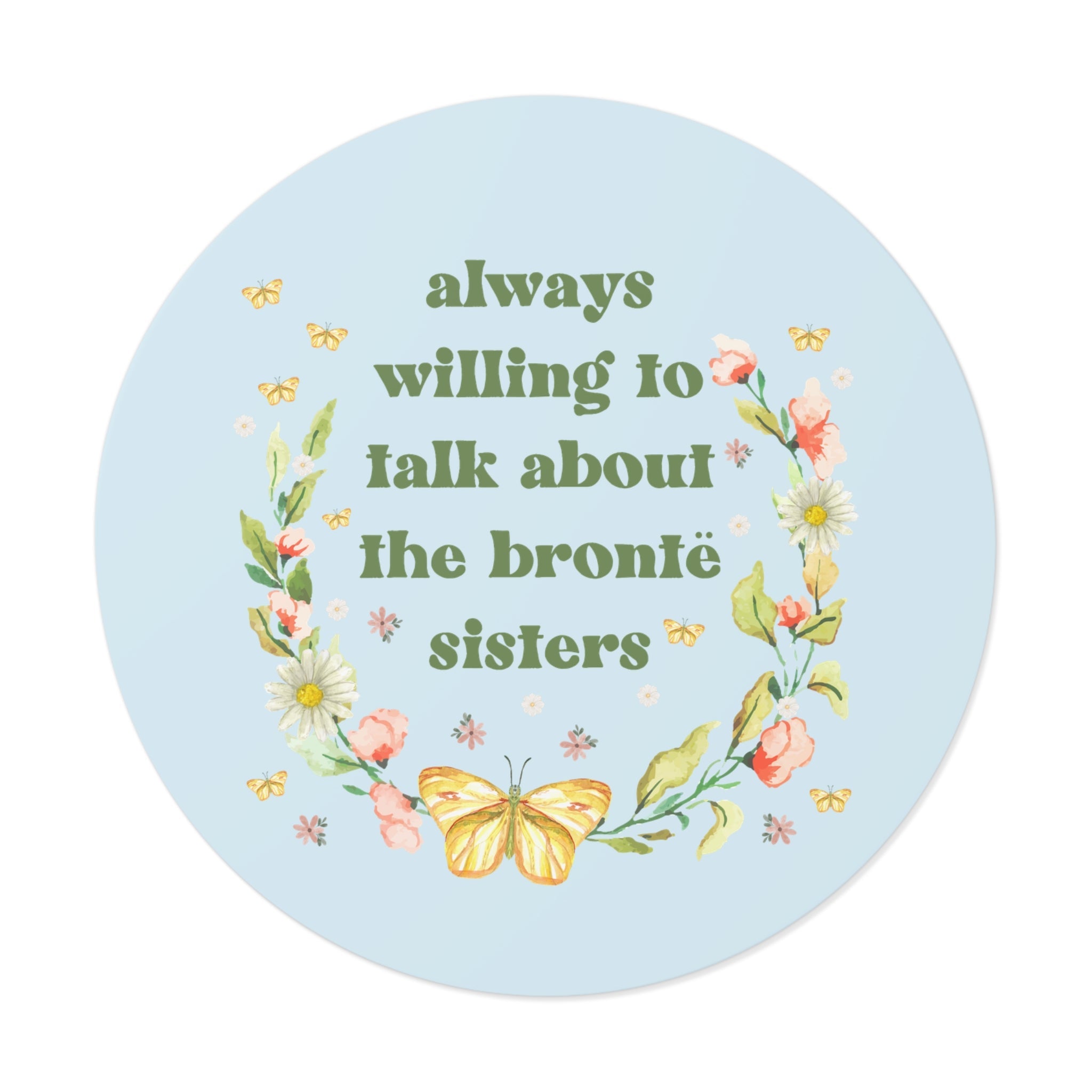 The Bronte Sisters Sticker - Opal and June