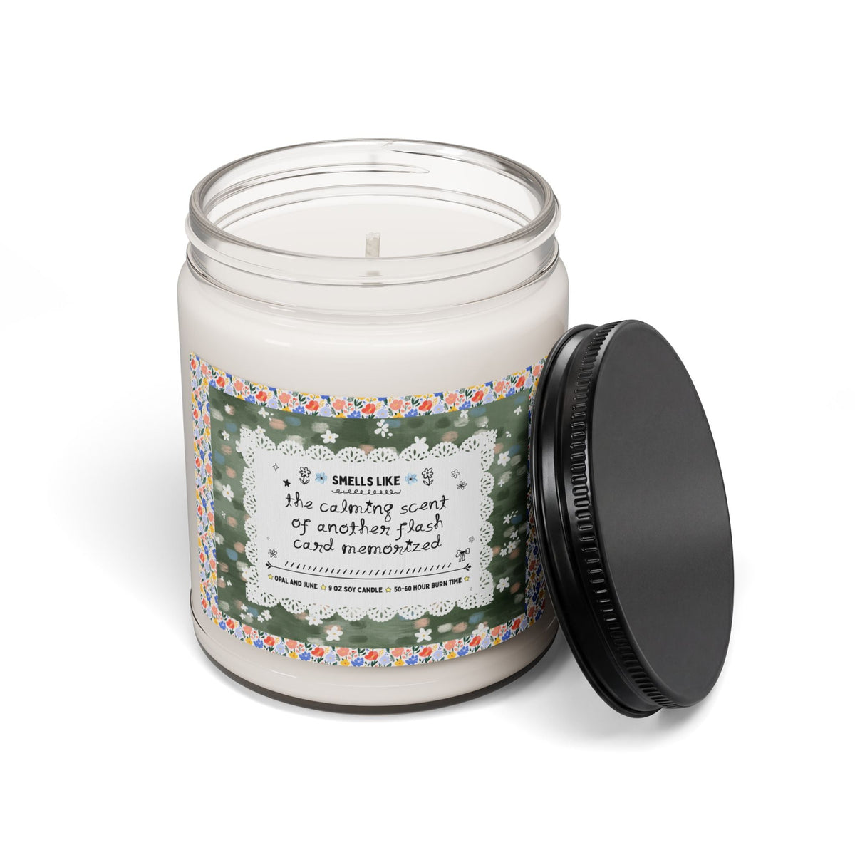 The Calming Scent of Another Flash Card Memorized - Opal and June