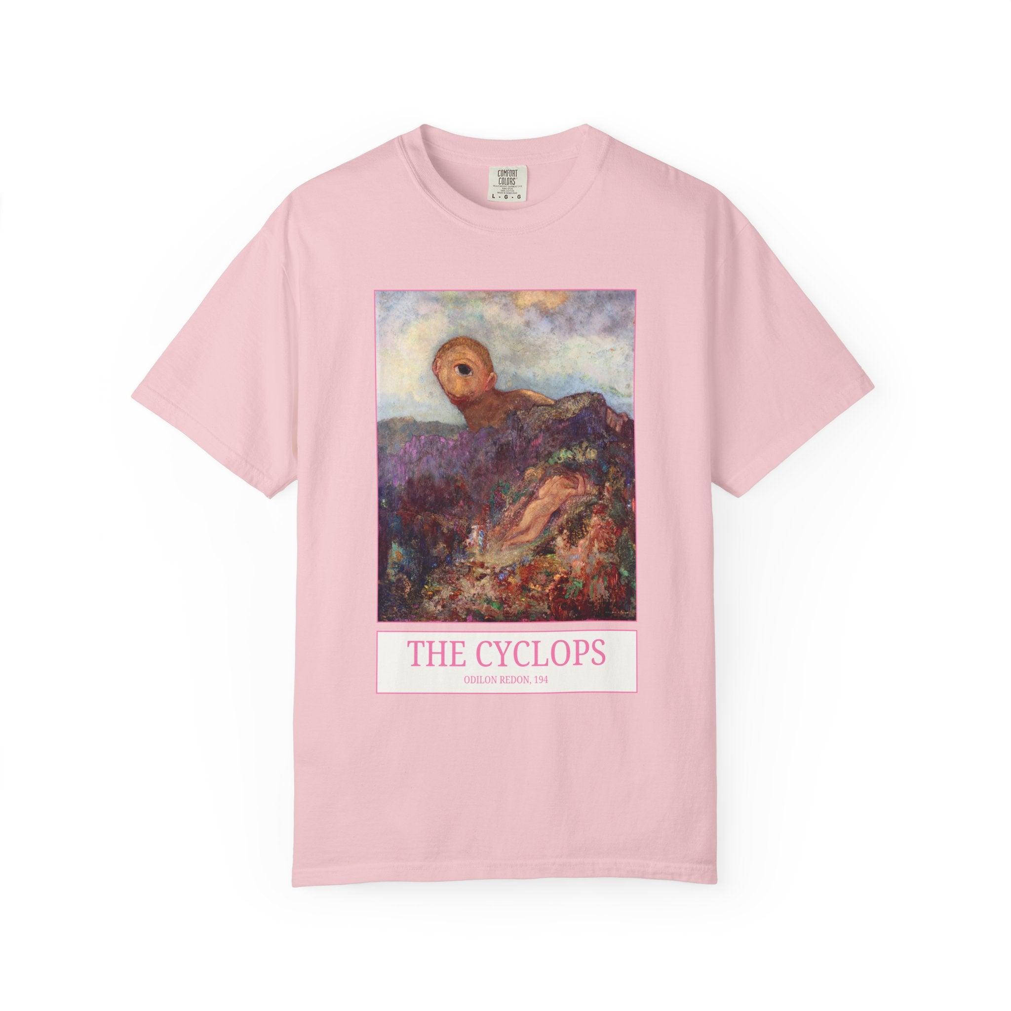 The Cyclops by Odilon Redon, French Art History T-Shirt, Post Impressionist Symbolism Art Movement, Humanities Major Gift, 19th Century Art - Opal and June