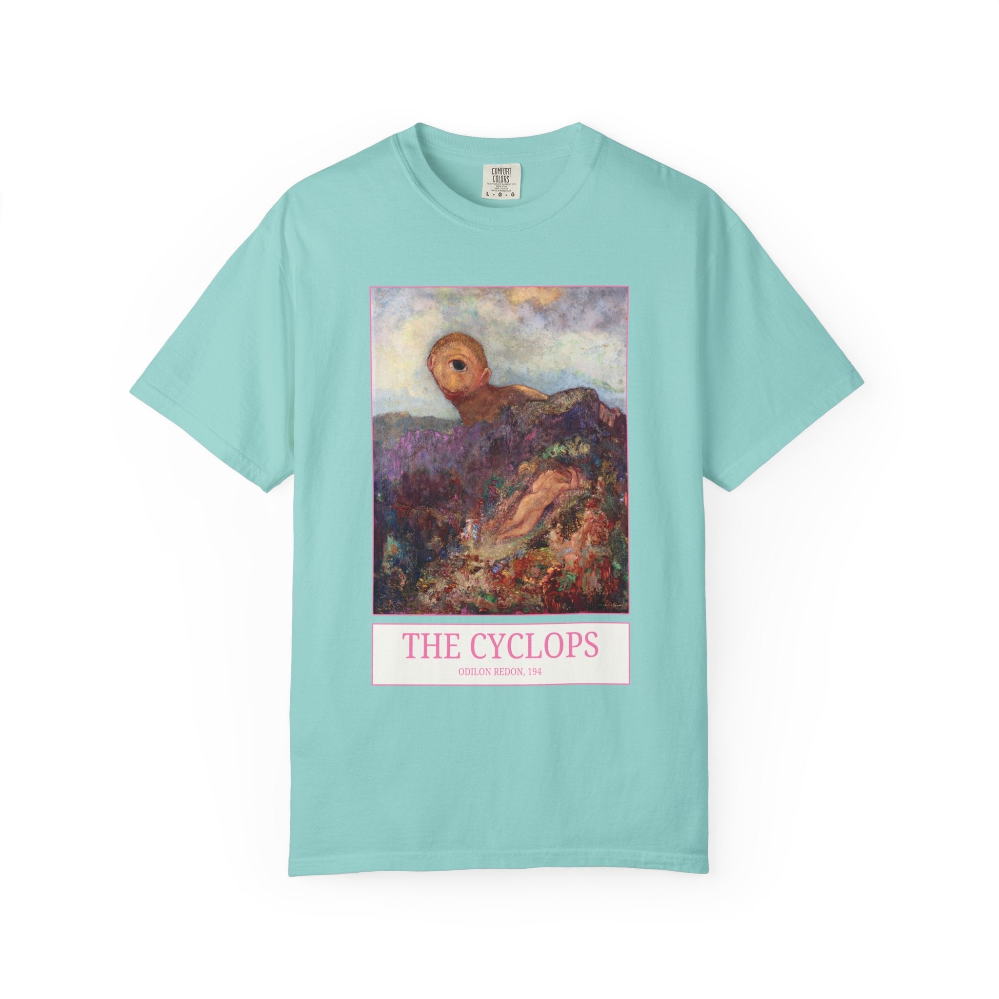 The Cyclops by Odilon Redon, French Art History T-Shirt, Post Impressionist Symbolism Art Movement, Humanities Major Gift, 19th Century Art - Opal and June