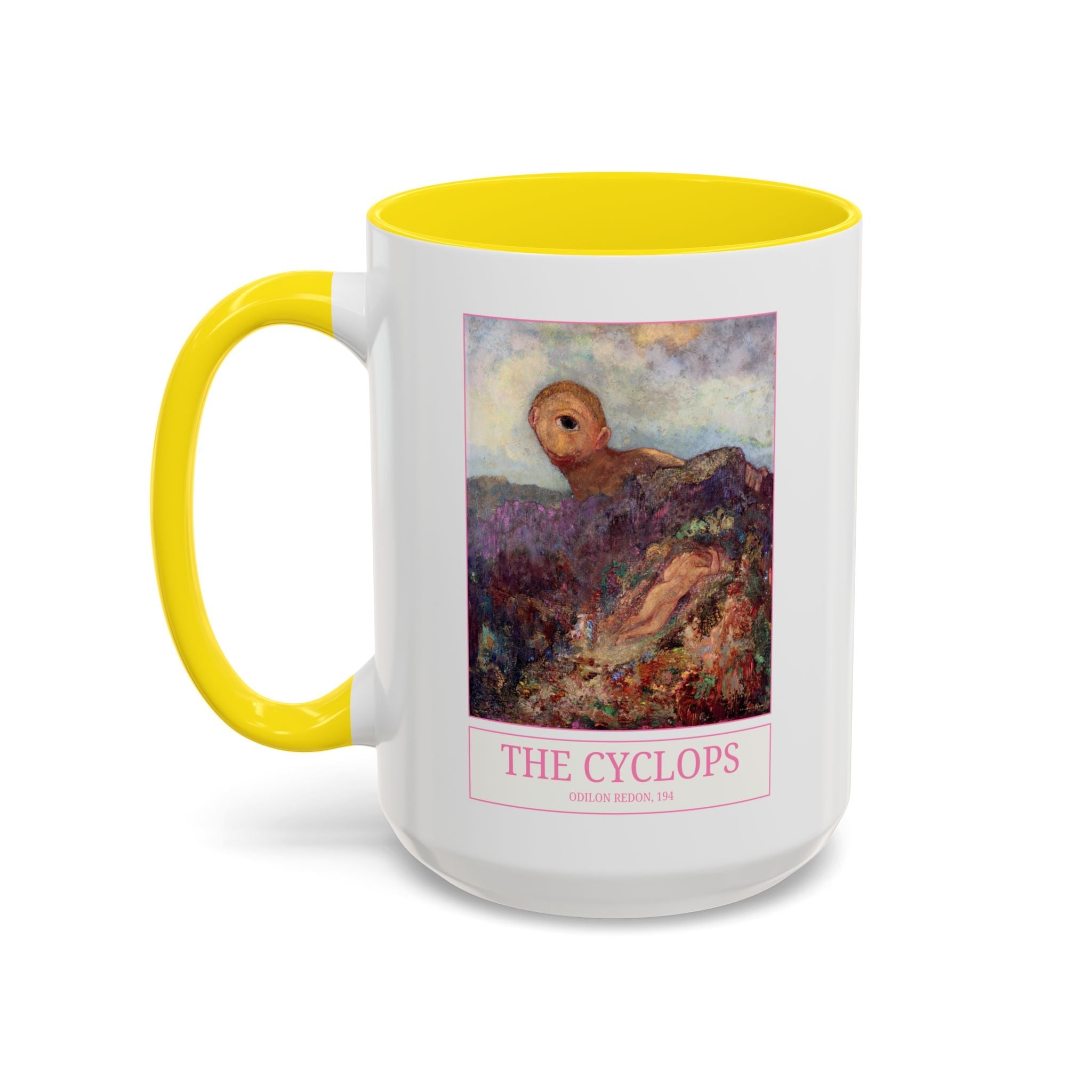 The Cyclops by Odilon Redon Mug - Opal and June