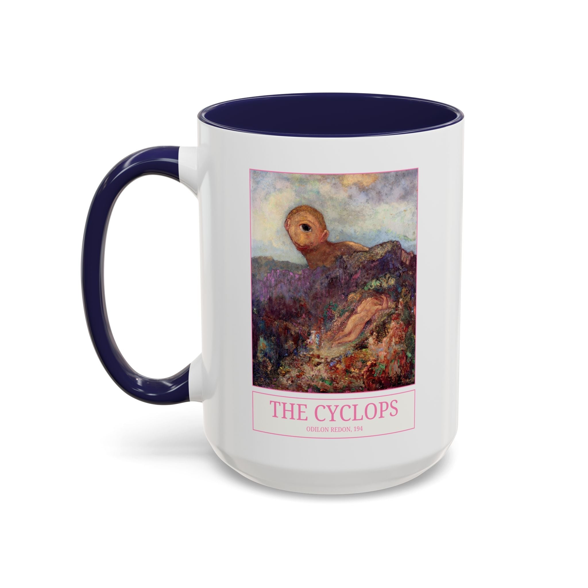 The Cyclops by Odilon Redon Mug - Opal and June